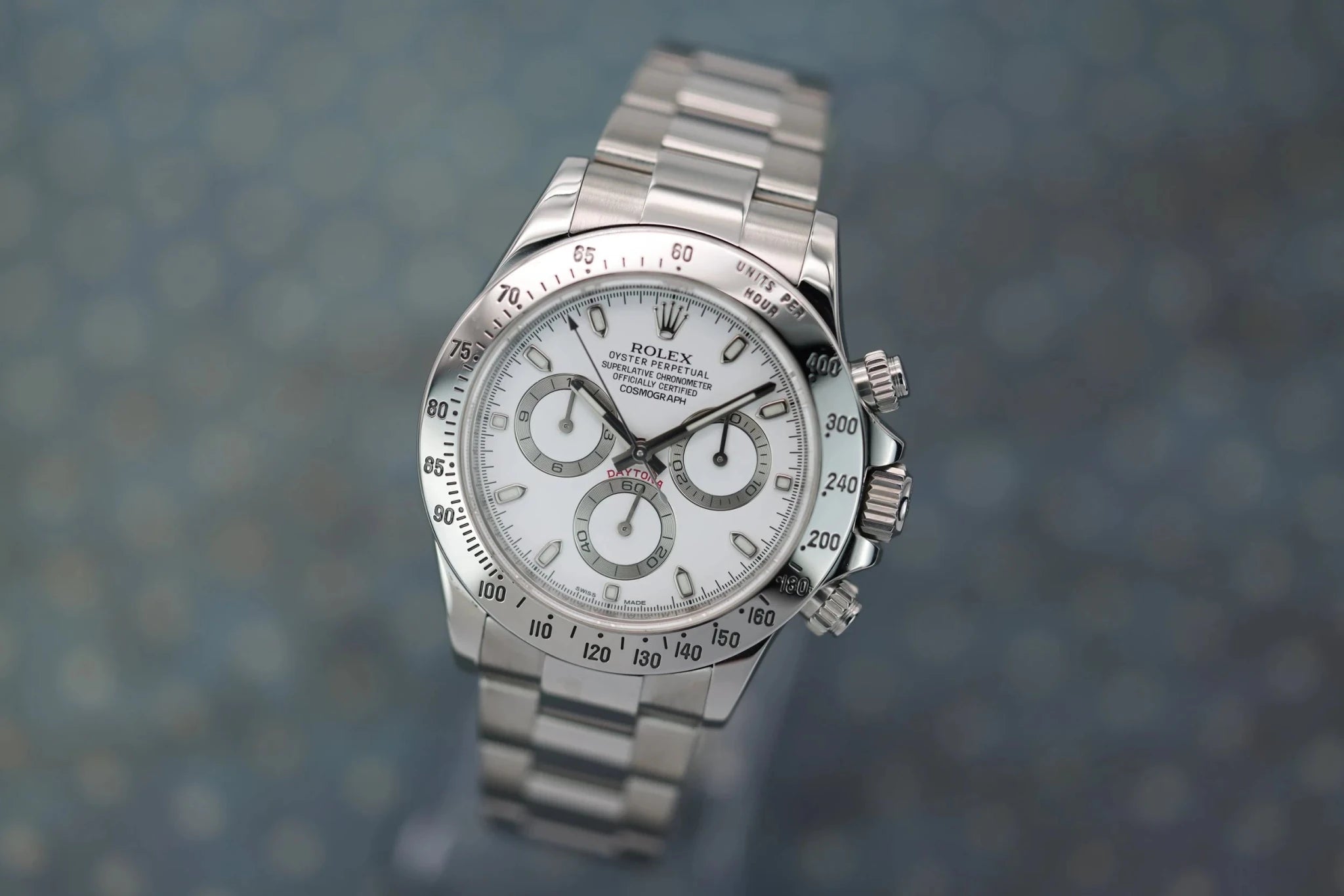 2014 Rolex Daytona Ref. 116520 | White APH Dial | Box and Papers - Sierra Time Co