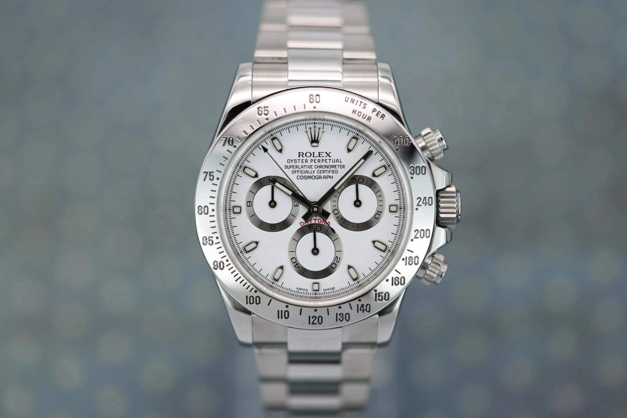 2014 Rolex Daytona Ref. 116520 | White APH Dial | Box and Papers - Sierra Time Co