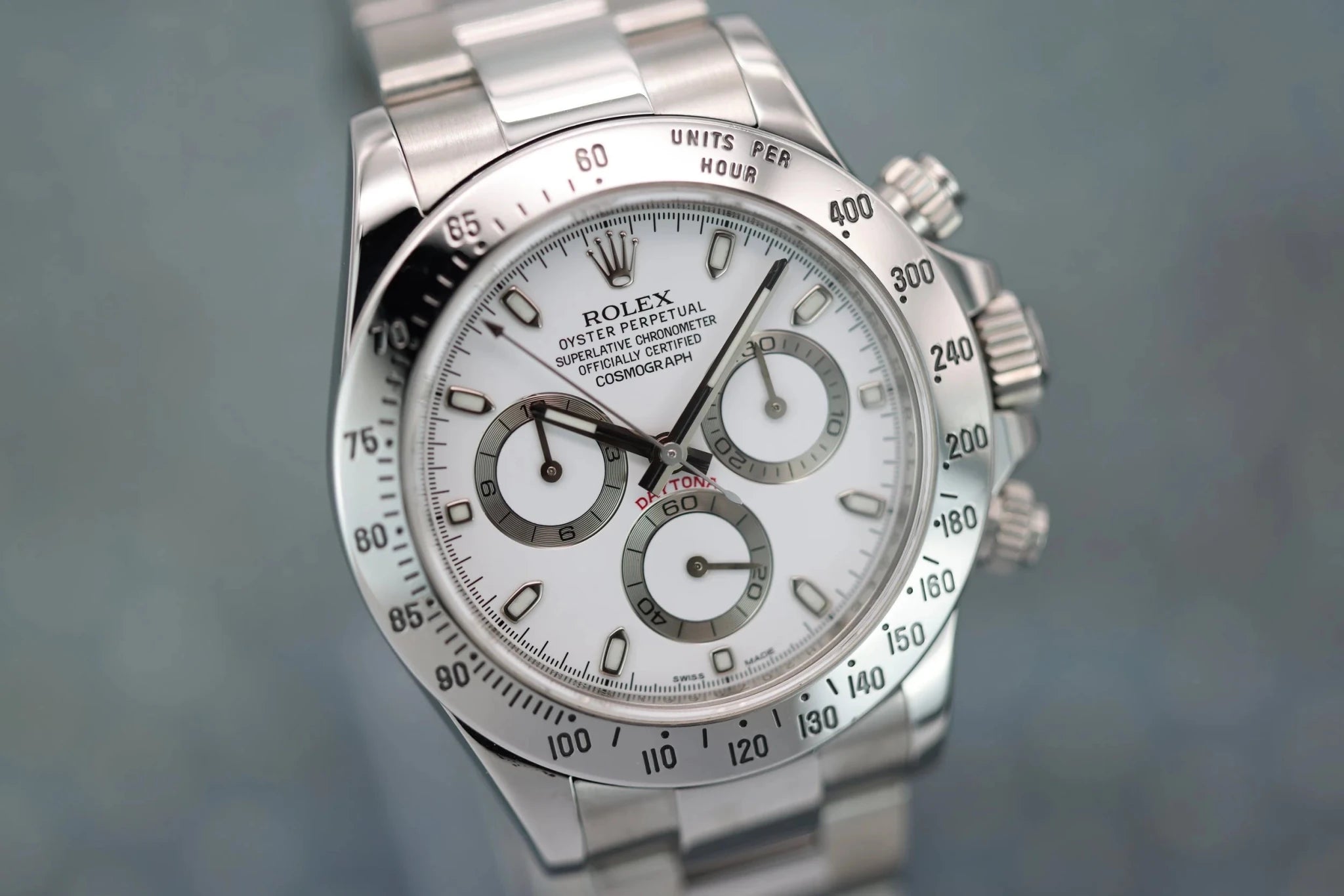2014 Rolex Daytona Ref. 116520 | White APH Dial | Box and Papers - Sierra Time Co