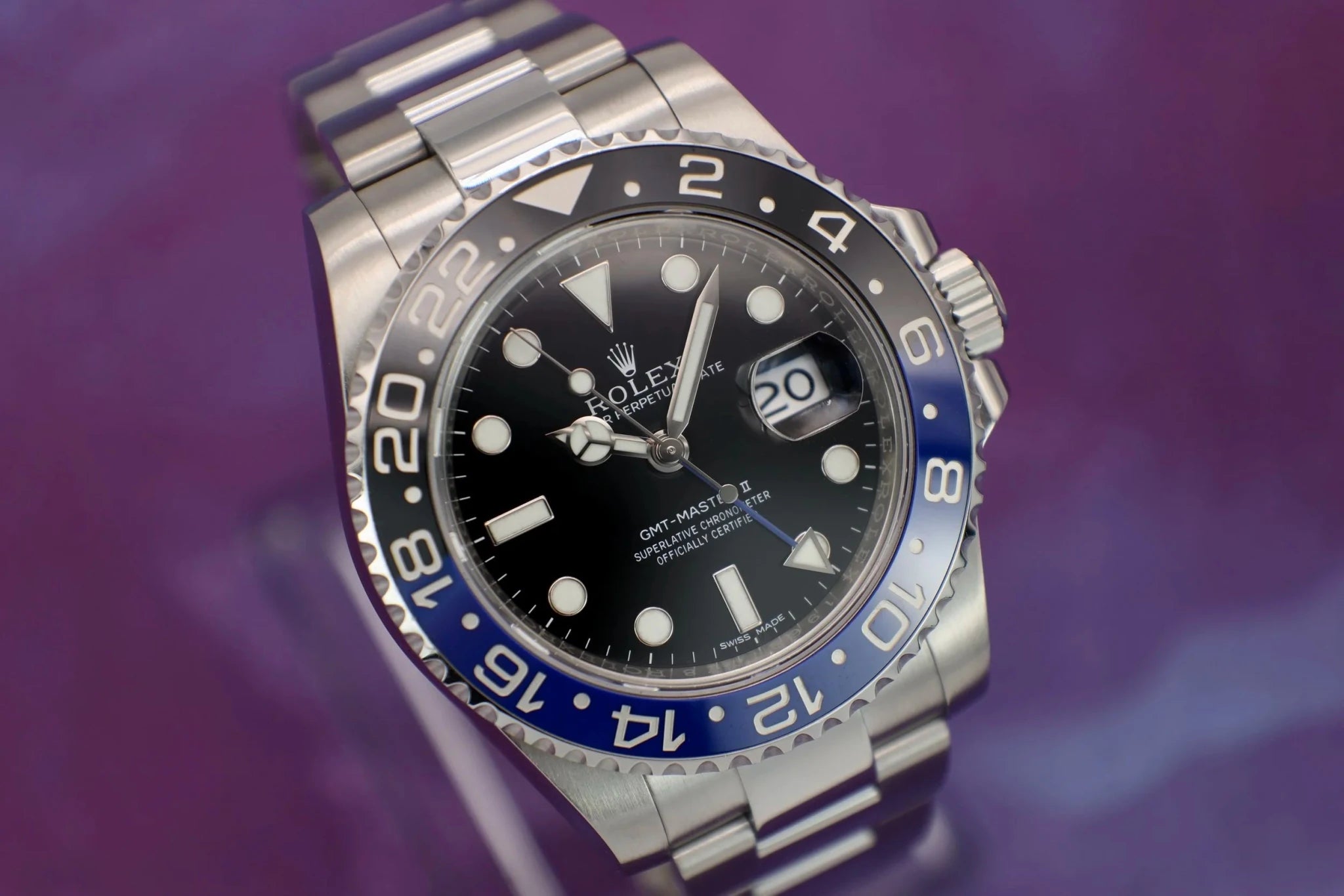 2014 Rolex GMT Master II Ref. 116710BL | Box and Papers - Sierra Time Co