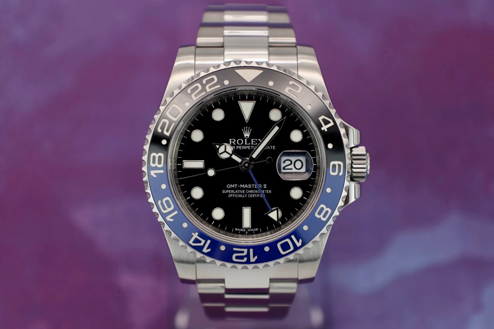 2014 Rolex GMT Master II Ref. 116710BL | Box and Papers - Sierra Time Co