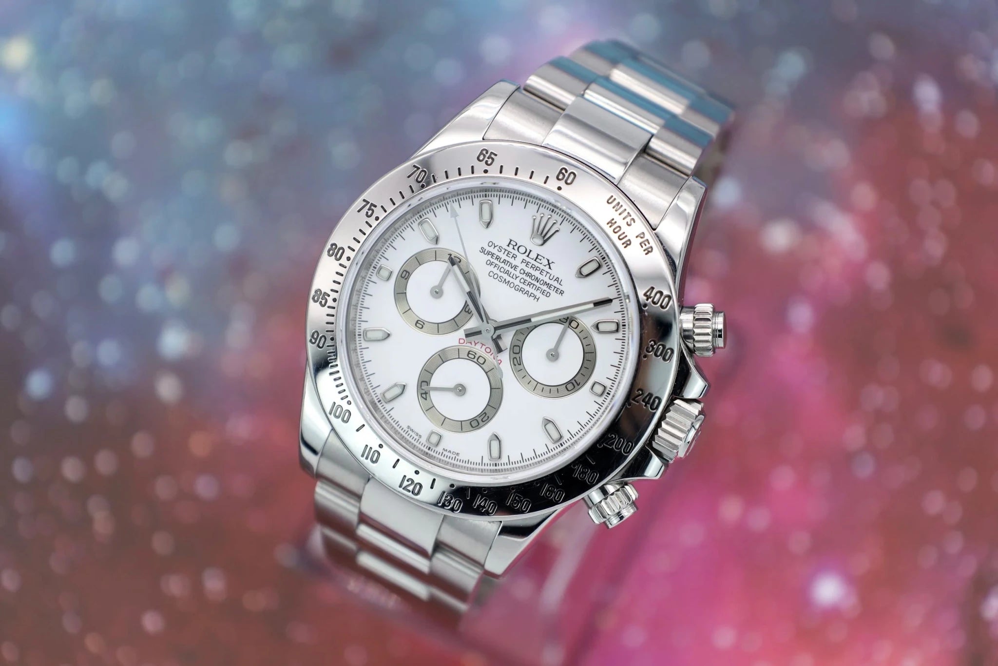 2015 Rolex Daytona Ref. 116520 White Dial | Box and Papers - Sierra Time Co