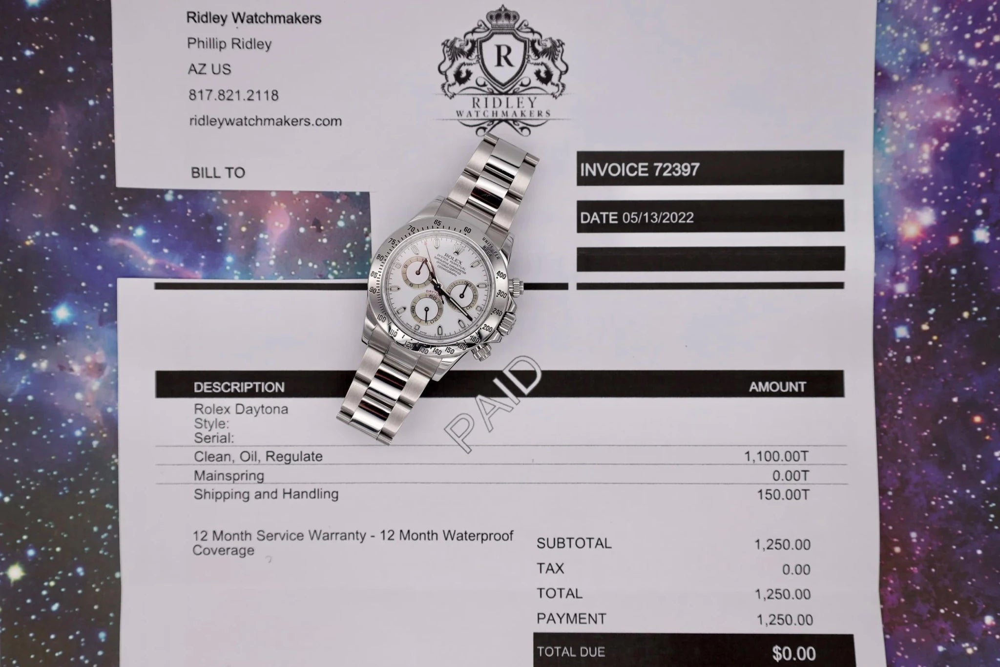 2015 Rolex Daytona Ref. 116520 White Dial | Box and Papers - Sierra Time Co