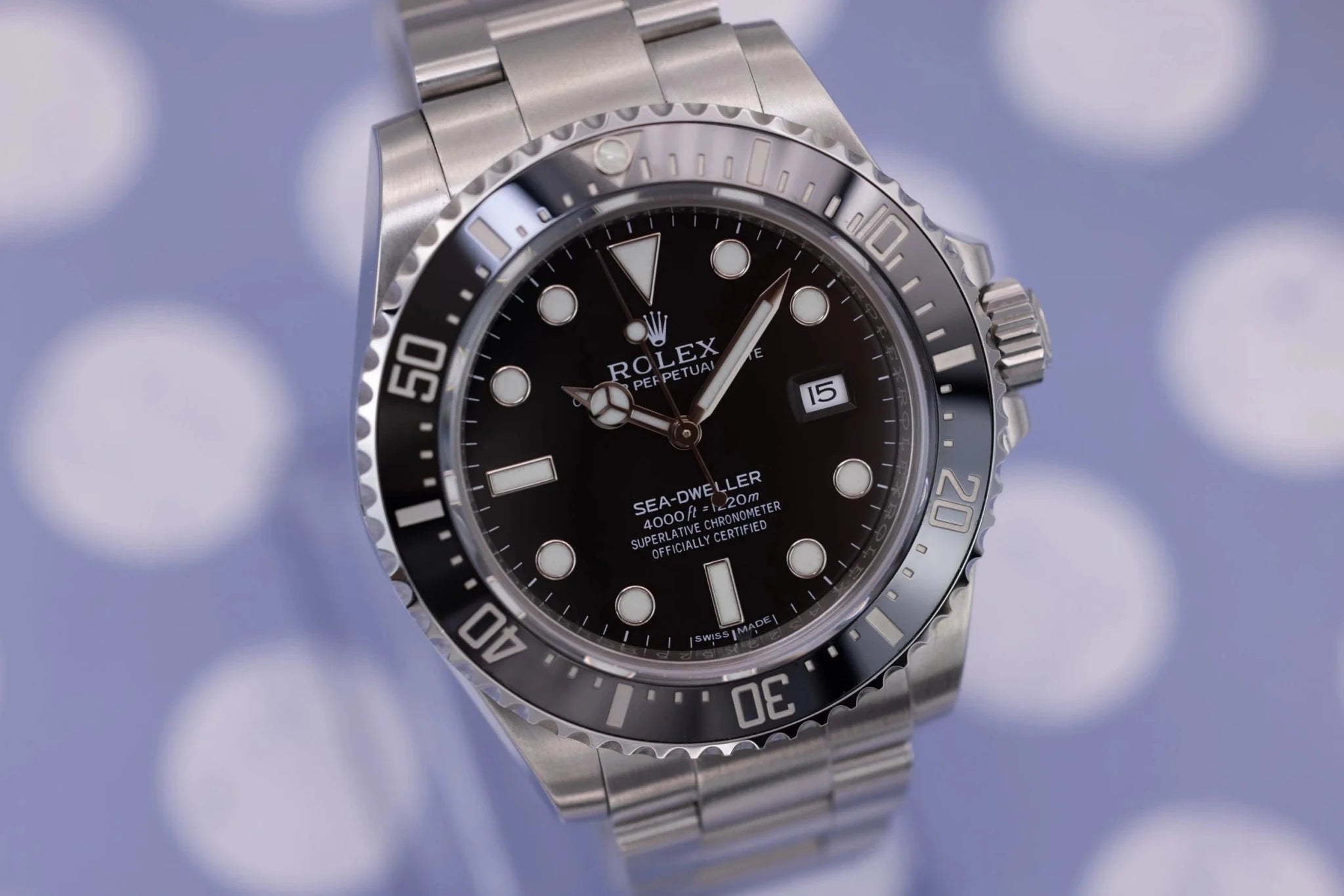 2015 Rolex Sea-Dweller 4000 Ref. 116600 | Box and Papers - Sierra Time Co