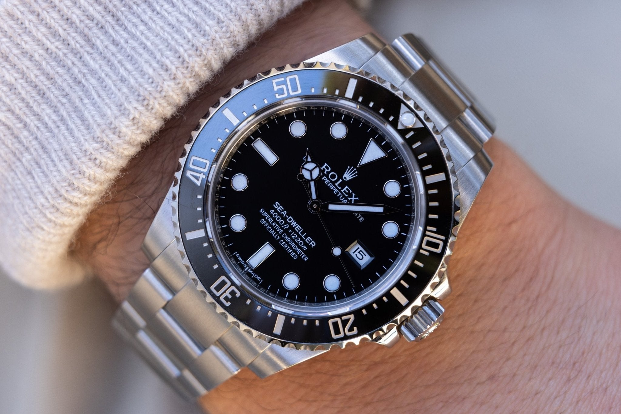 2015 Rolex Sea-Dweller 4000 Ref. 116600 | Box and Papers - Sierra Time Co
