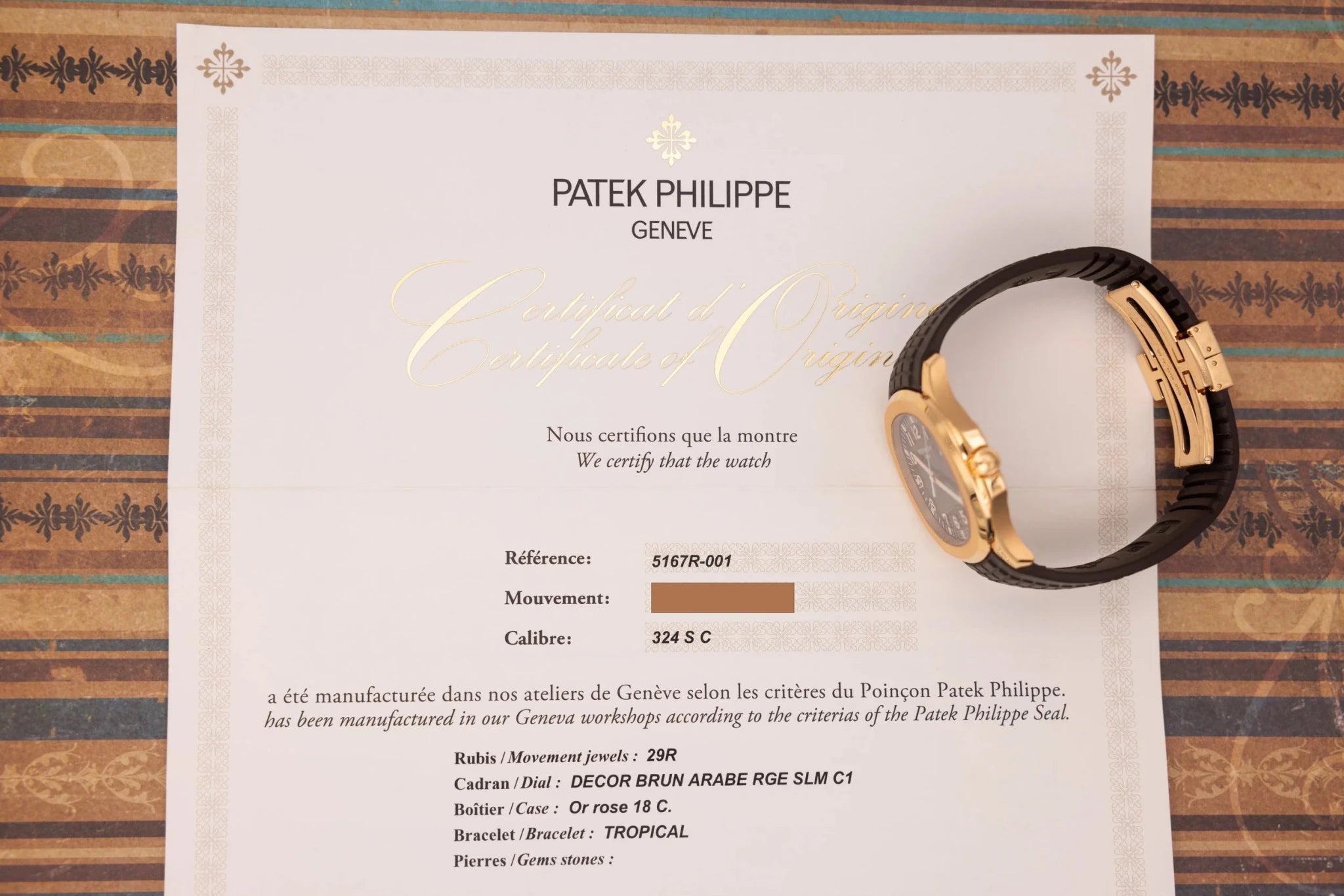 2017 Patek Philippe Aquanaut Ref. 5167R-001 | Box and Papers - Sierra Time Co