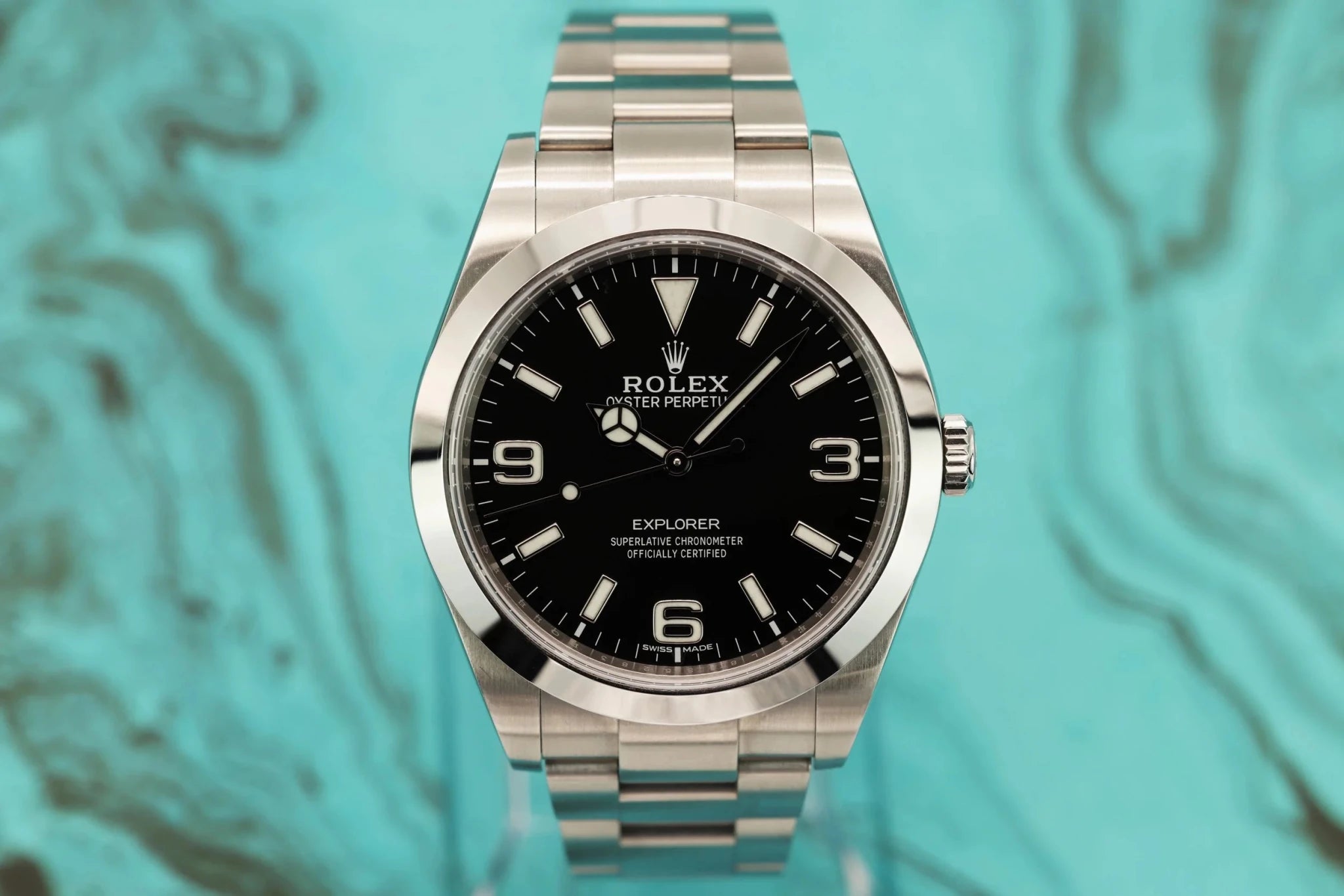2017 Rolex Explorer I Ref. 214270 | Box and Papers - Sierra Time Co