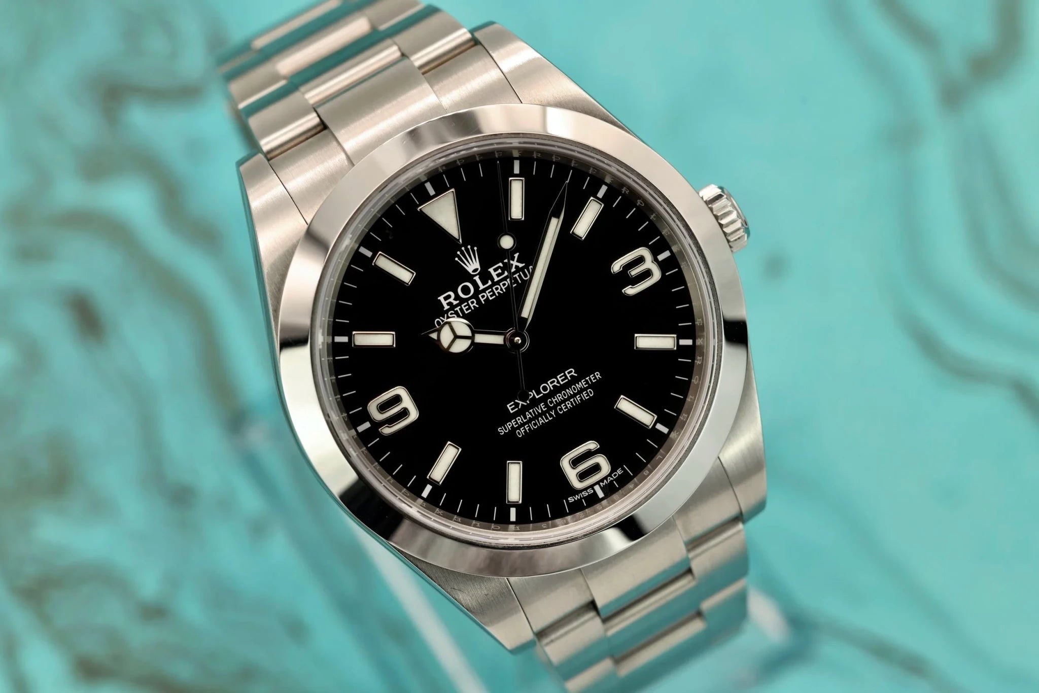 2017 Rolex Explorer I Ref. 214270 | Box and Papers - Sierra Time Co