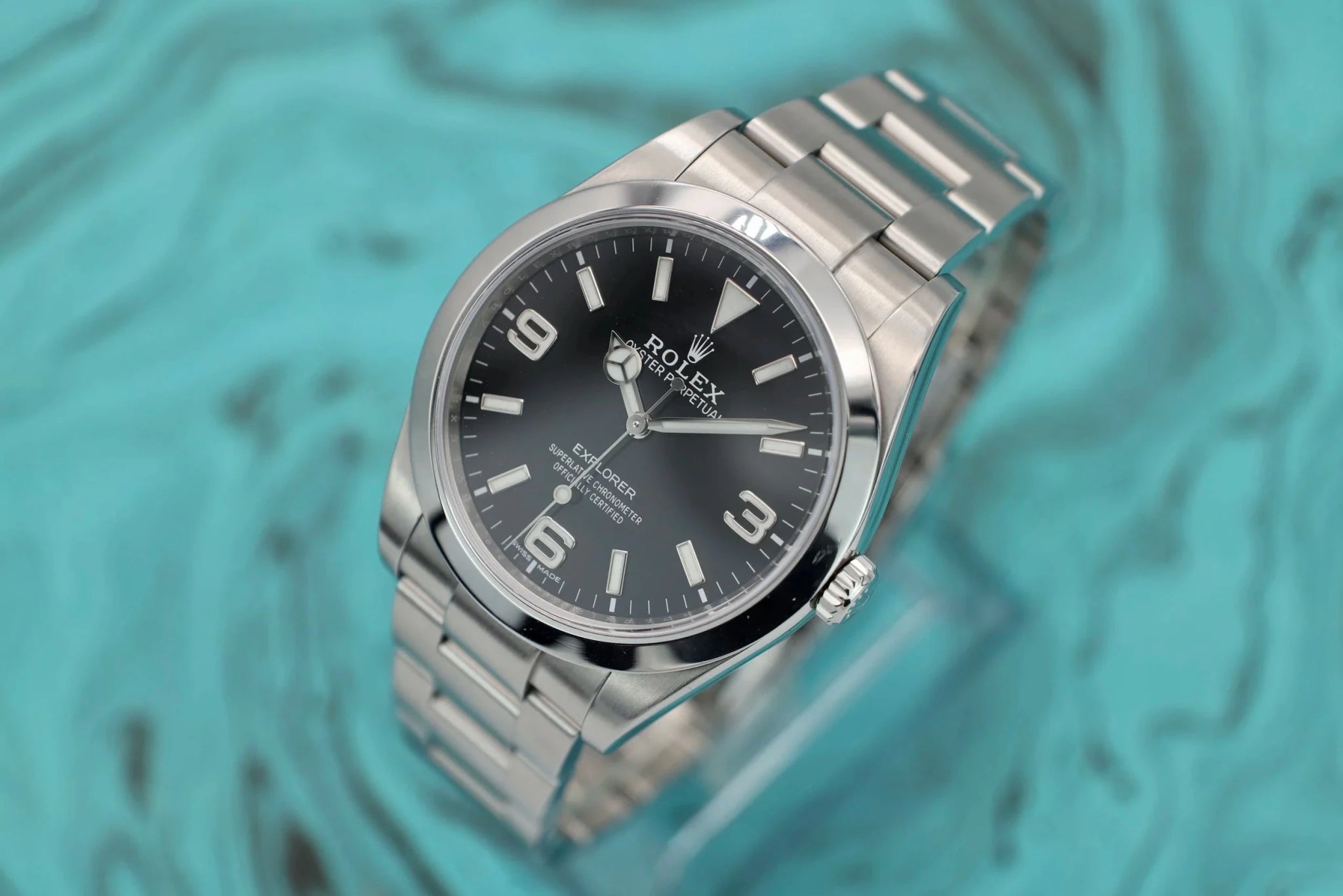 2017 Rolex Explorer I Ref. 214270 | Full Set - Sierra Time Co