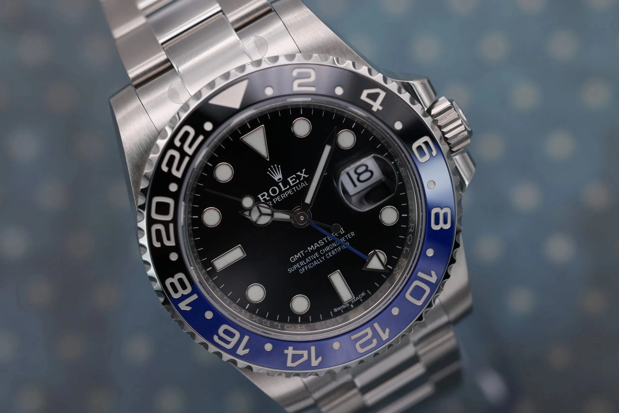 2017 Rolex GMT Master II Ref. 116710BLNR | Batman | NOS | Stickers | Box and Papers - Sierra Time Co