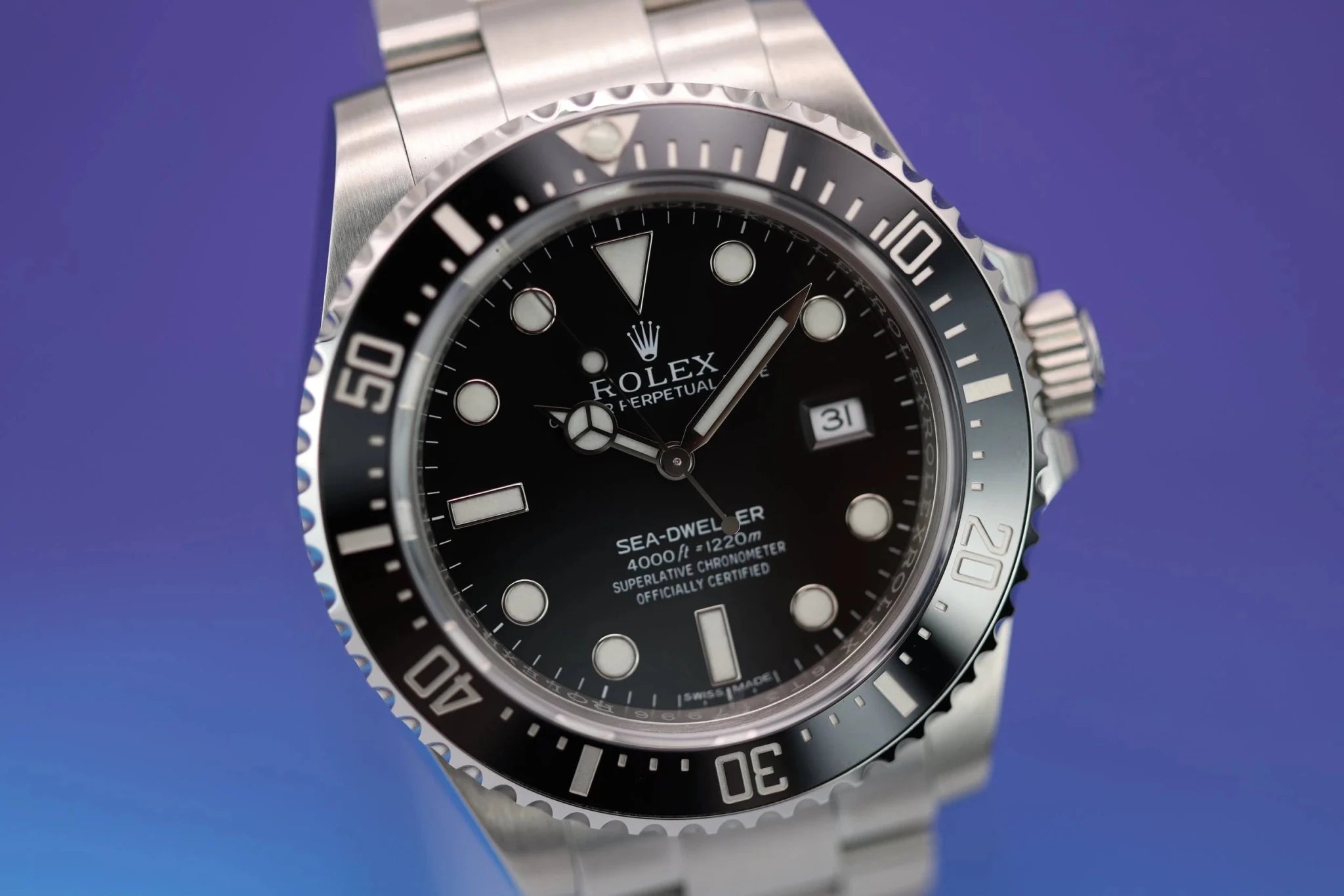 2017 Rolex Sea-Dweller Ref. 116600 | SD4K | Box and Papers - Sierra Time Co