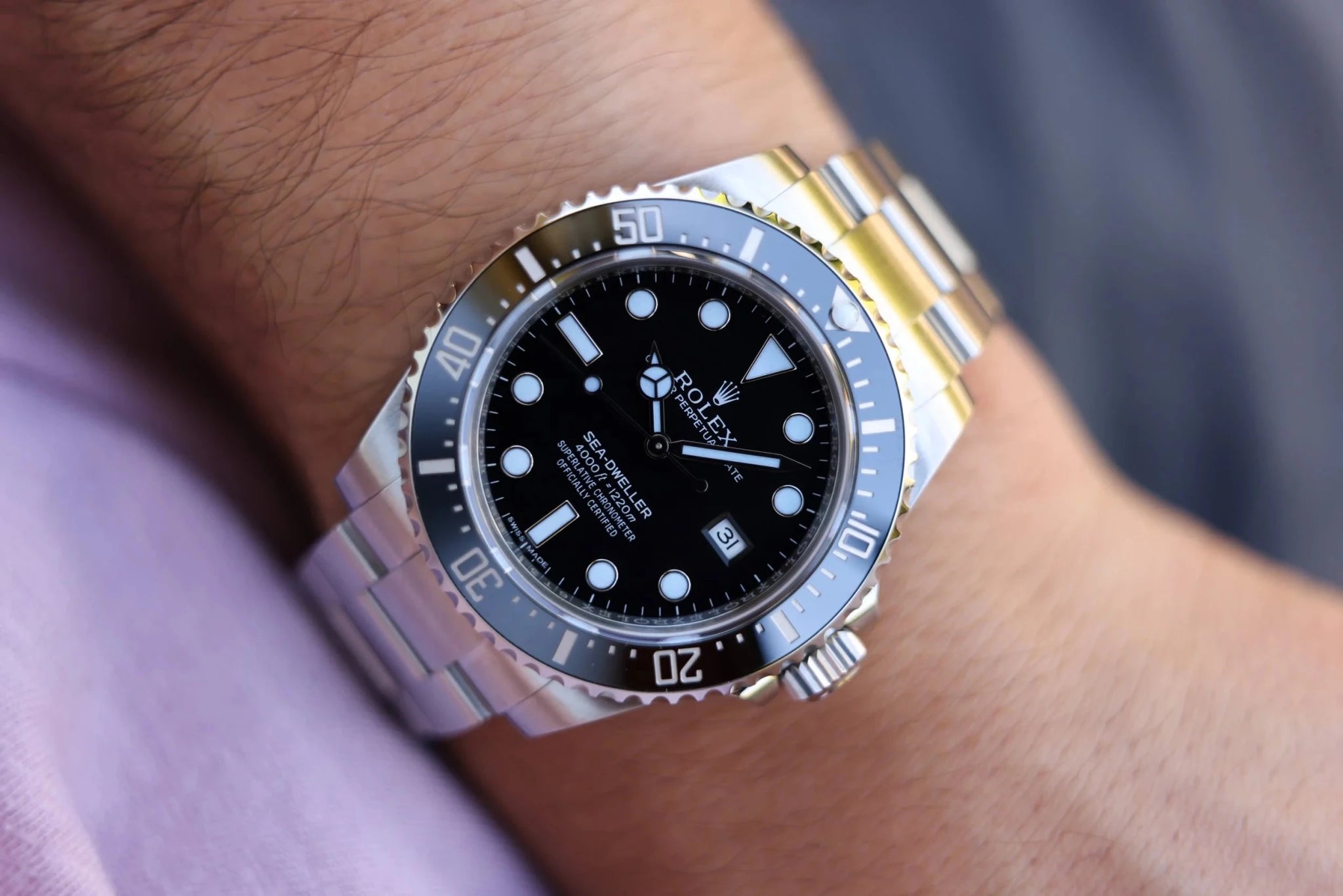 2017 Rolex Sea-Dweller Ref. 116600 | SD4K | Box and Papers - Sierra Time Co
