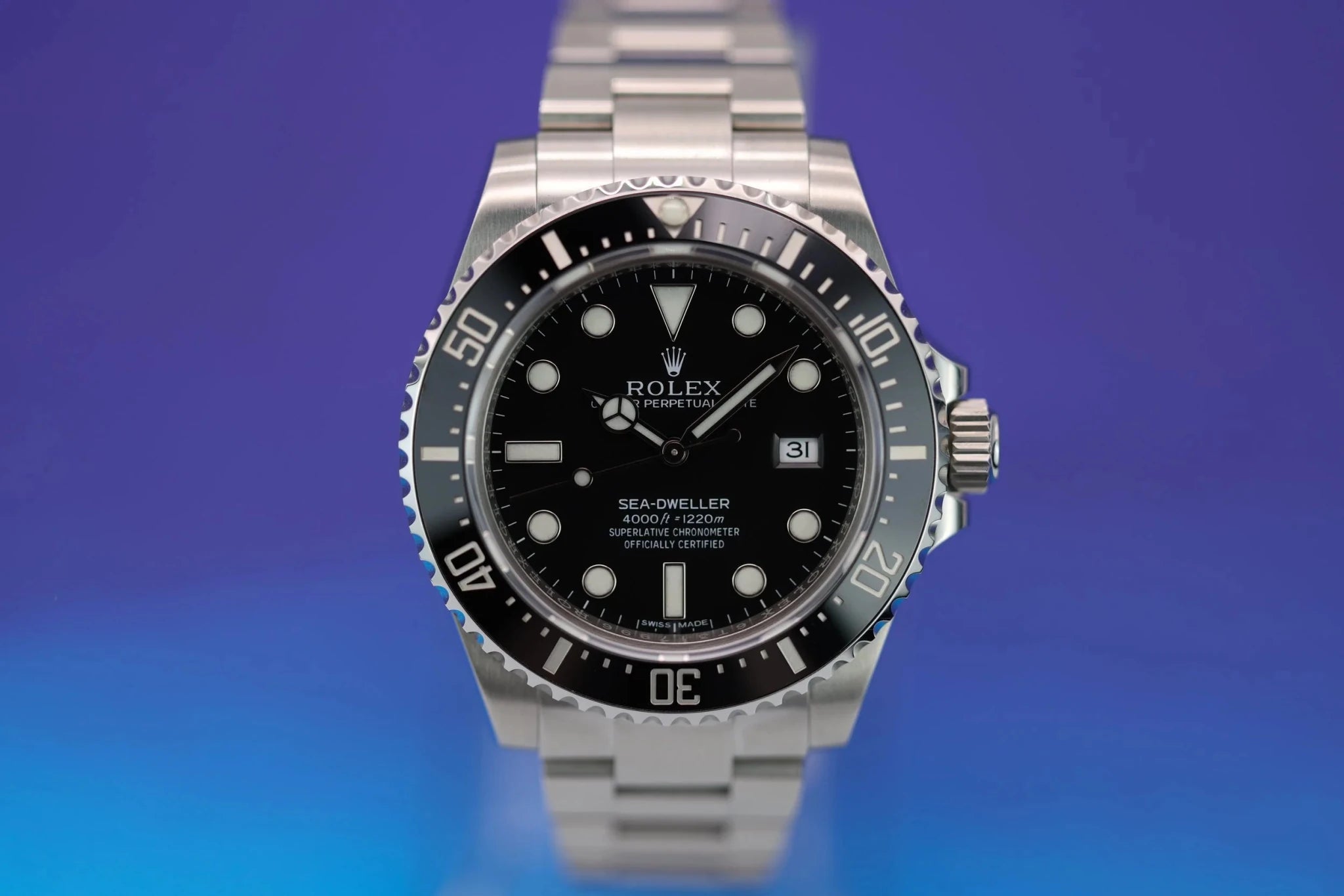 2017 Rolex Sea-Dweller Ref. 116600 | SD4K | Box and Papers - Sierra Time Co