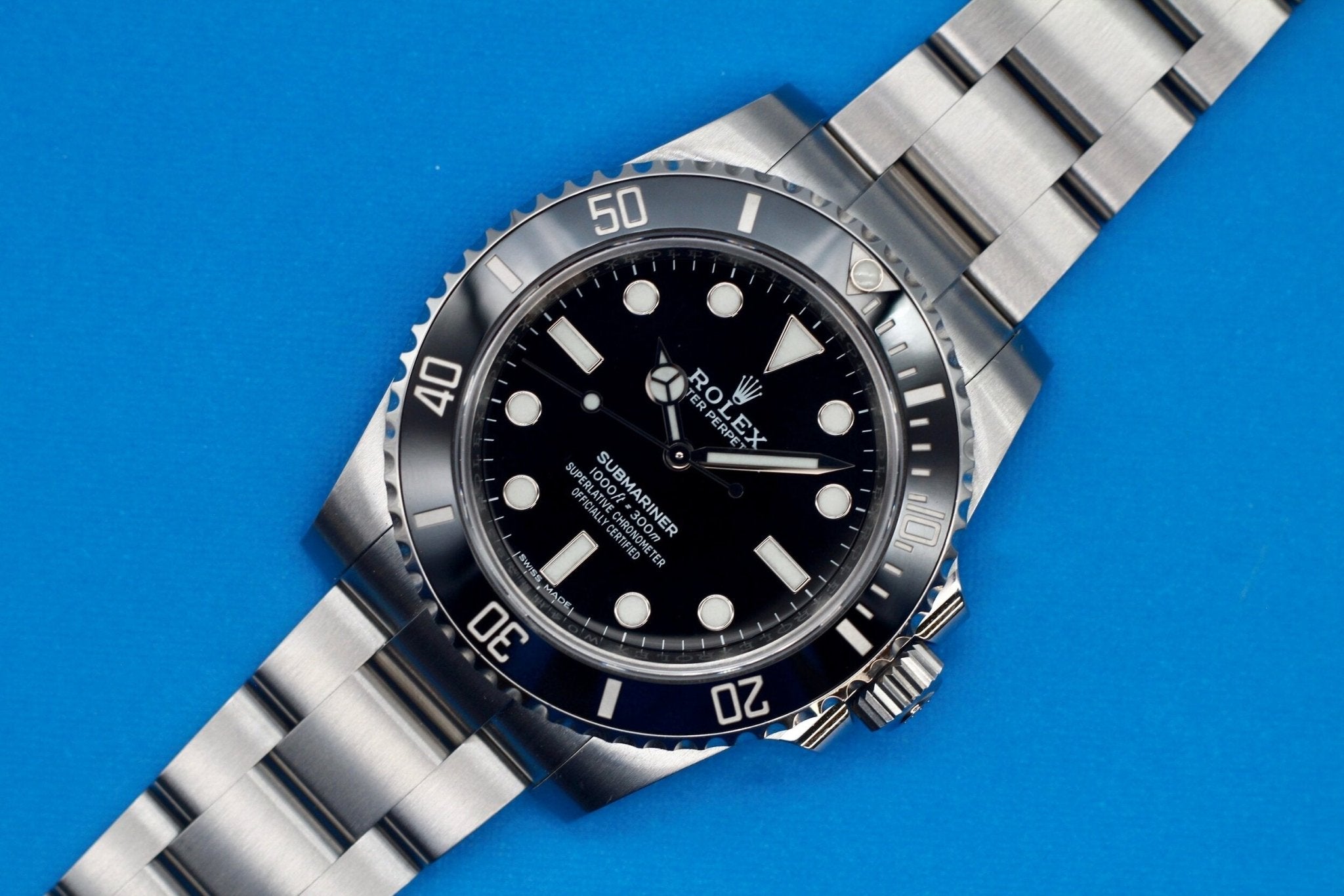 2017 Rolex Submariner Ref. 114060 | Full Set - Sierra Time Co