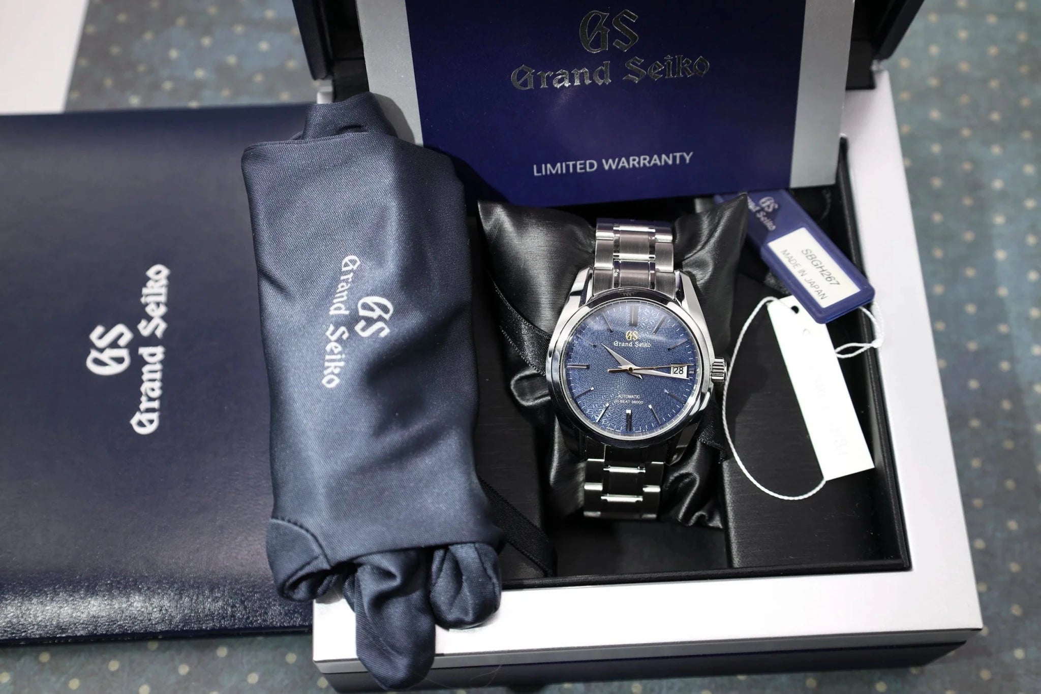 2018 Grand Seiko Ref. SBGH267 | Heritage Hi-Beat 36000 Whirlpool | Limited Edition - Sierra Time Co