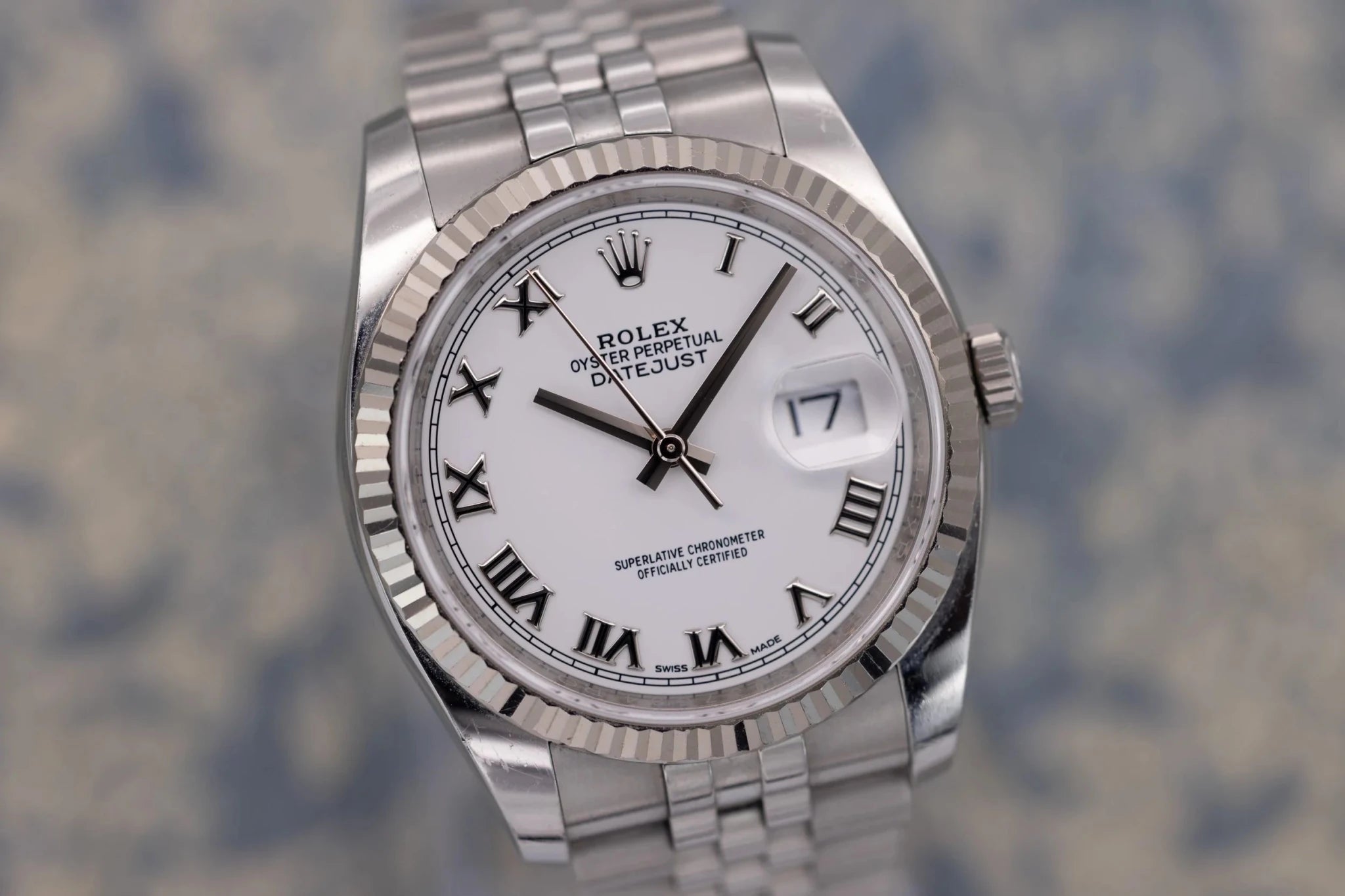 2018 Rolex Datejust Ref. 116234 | White Roman Numeral Dial | Box and Papers - Sierra Time Co