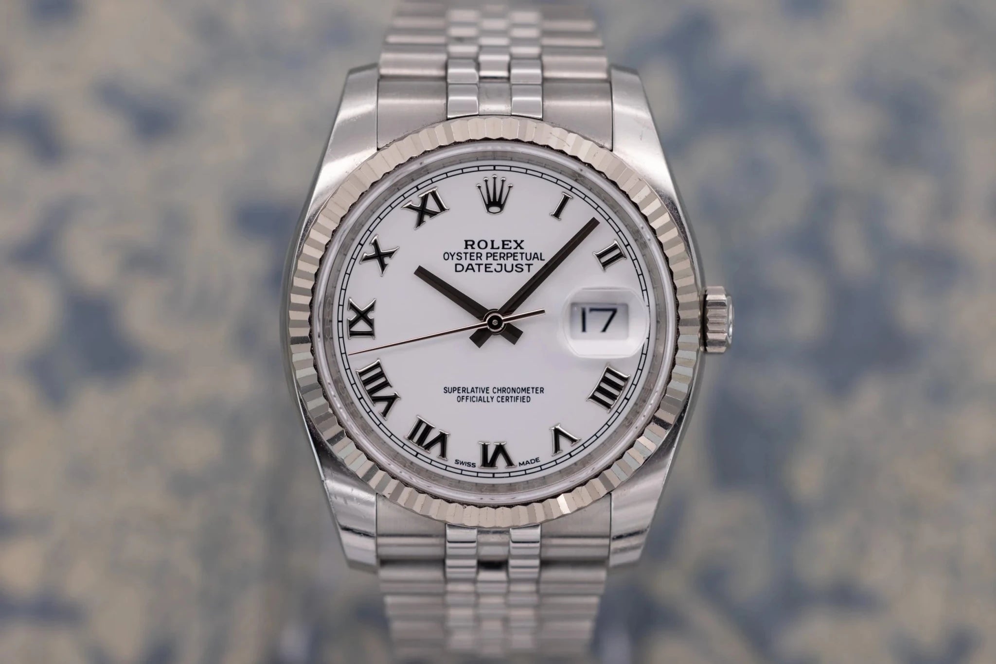 2018 Rolex Datejust Ref. 116234 | White Roman Numeral Dial | Box and Papers - Sierra Time Co