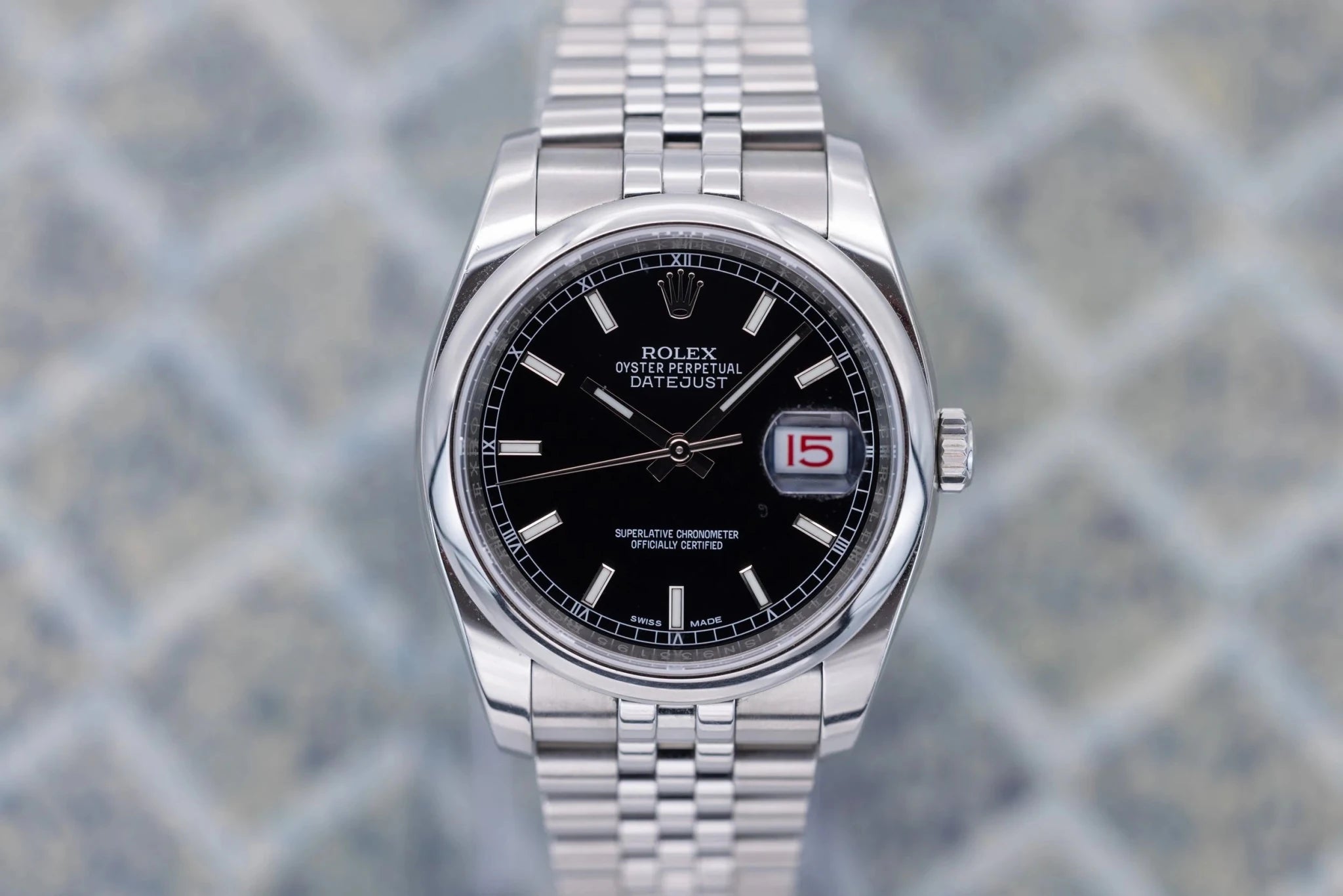 2019 Rolex Datejust Ref. 116200 | Black Dial | Card - Sierra Time Co