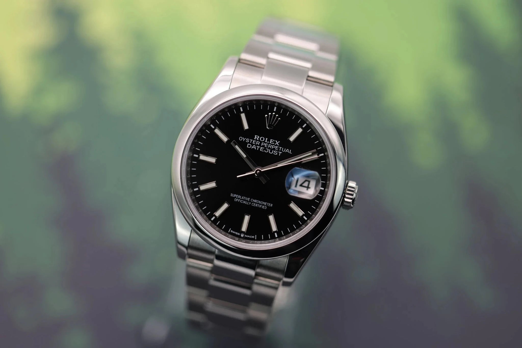 2019 Rolex Datejust Ref. 126200 | Black Dial | Card - Sierra Time Co