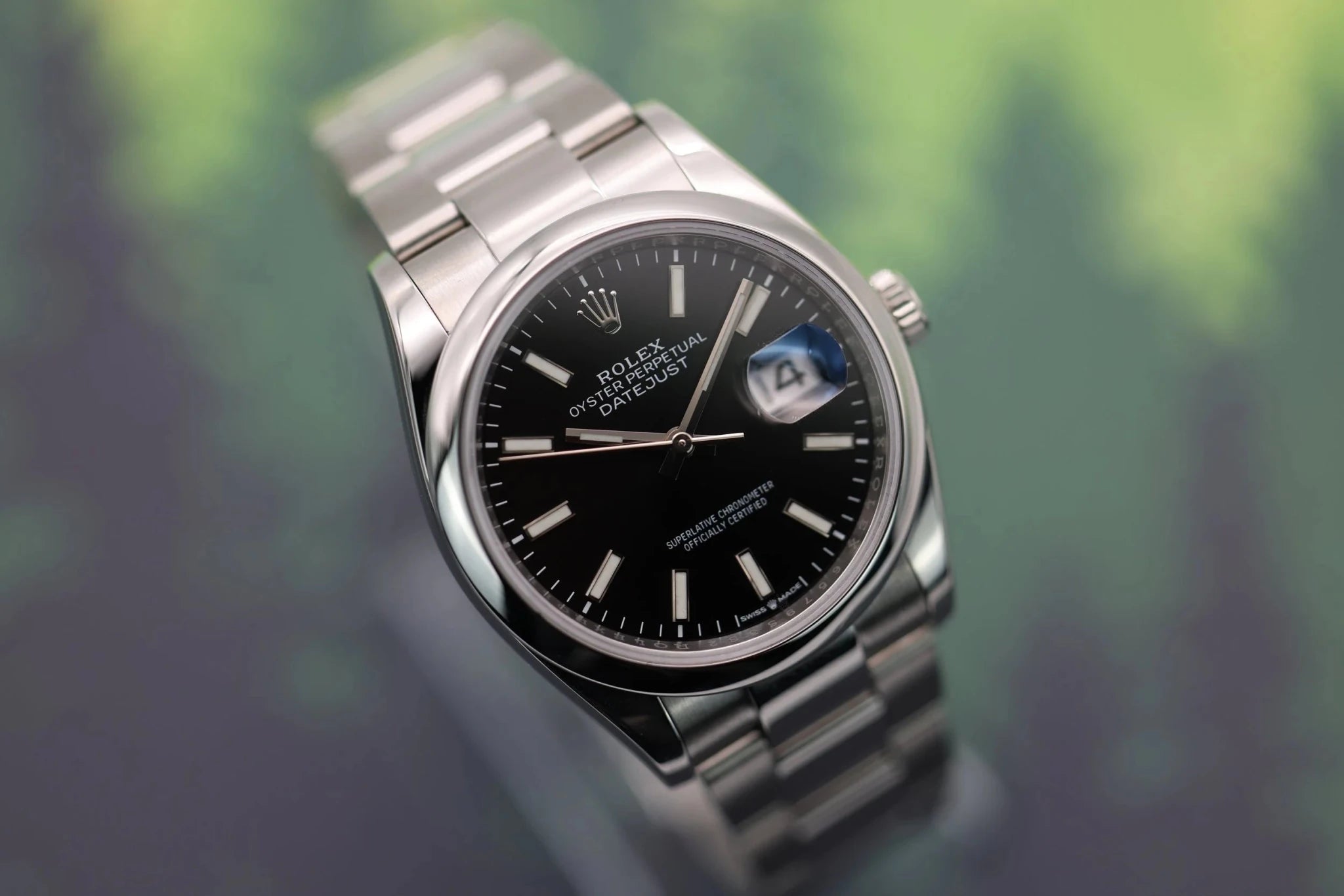 2019 Rolex Datejust Ref. 126200 | Black Dial | Card - Sierra Time Co