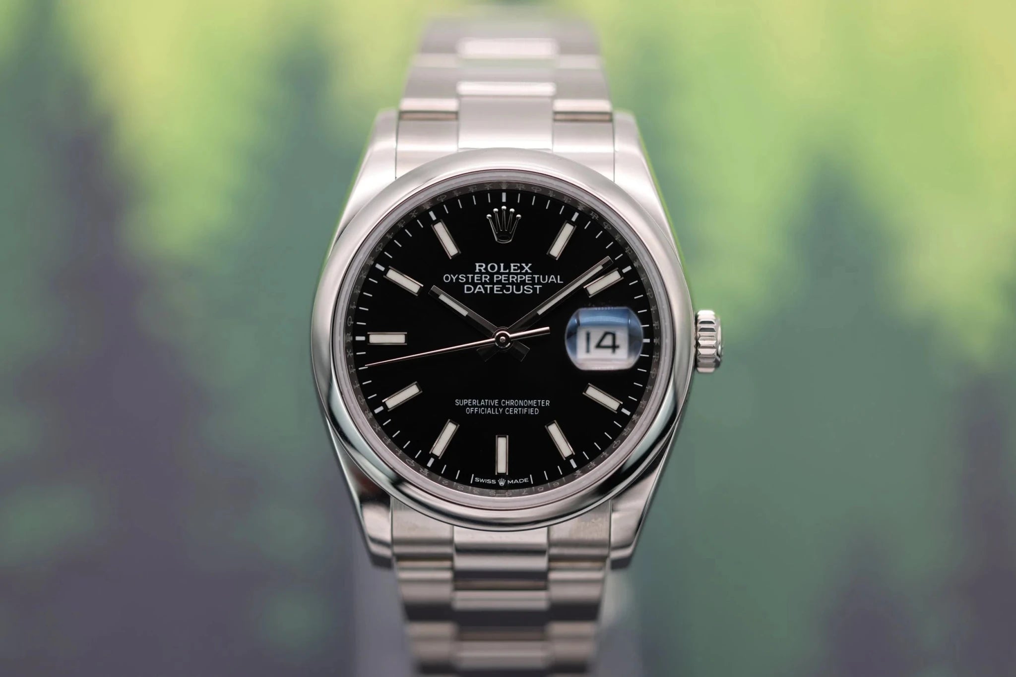2019 Rolex Datejust Ref. 126200 | Black Dial | Card - Sierra Time Co