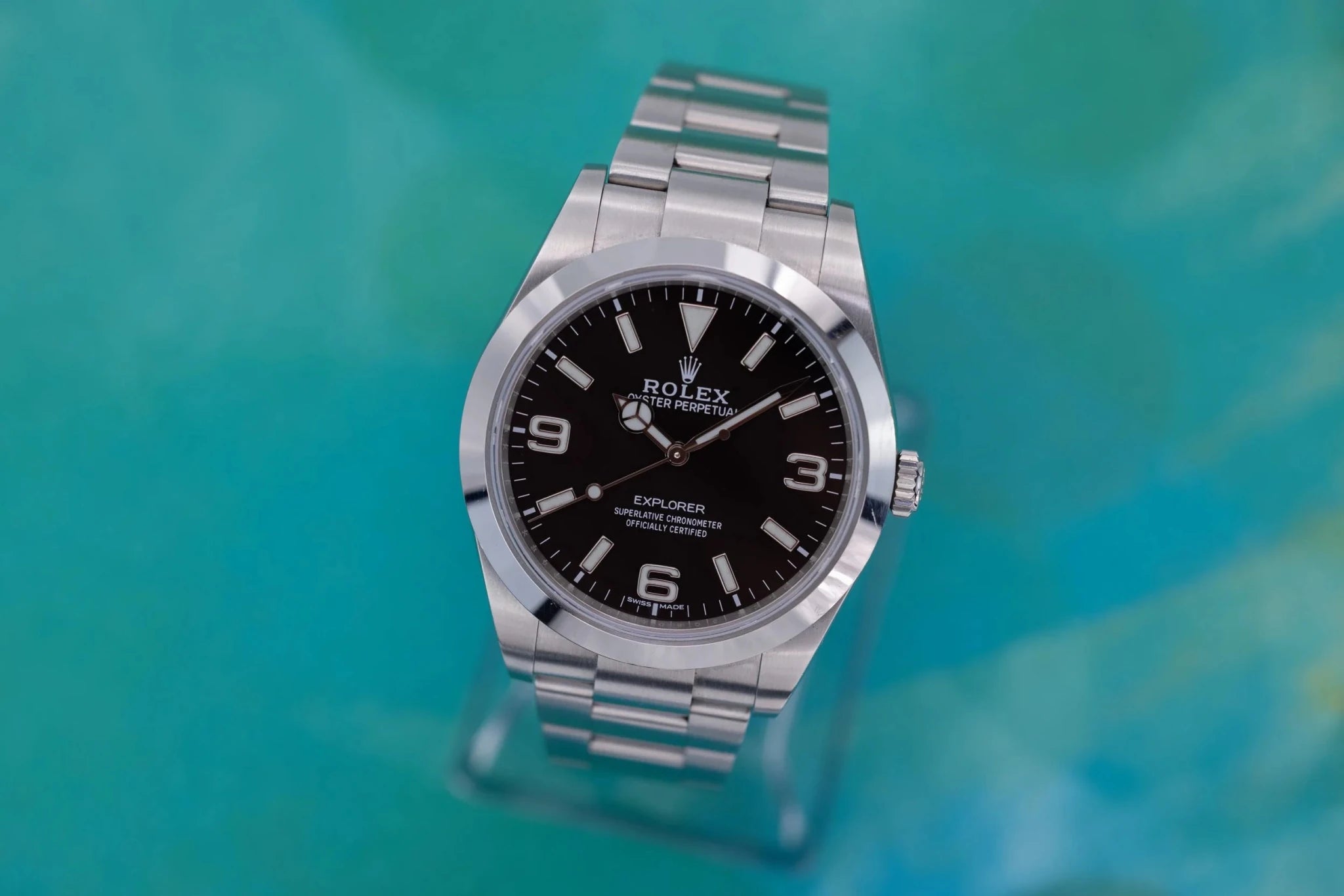 2019 Rolex Explorer I Ref. 214270 | MK2 Dial | Box and Papers - Sierra Time Co