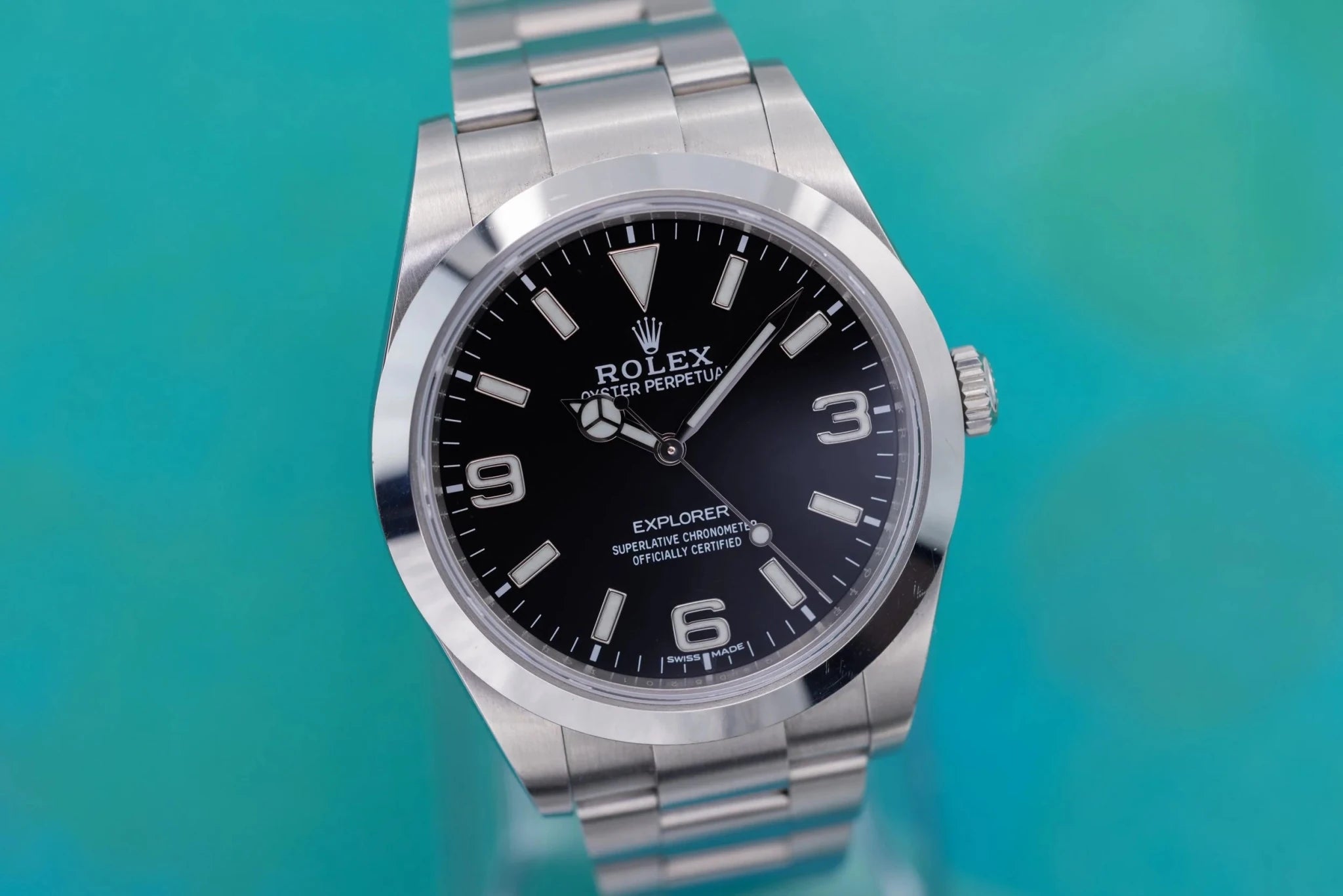 2019 Rolex Explorer I Ref. 214270 | MK2 Dial | Box and Papers - Sierra Time Co