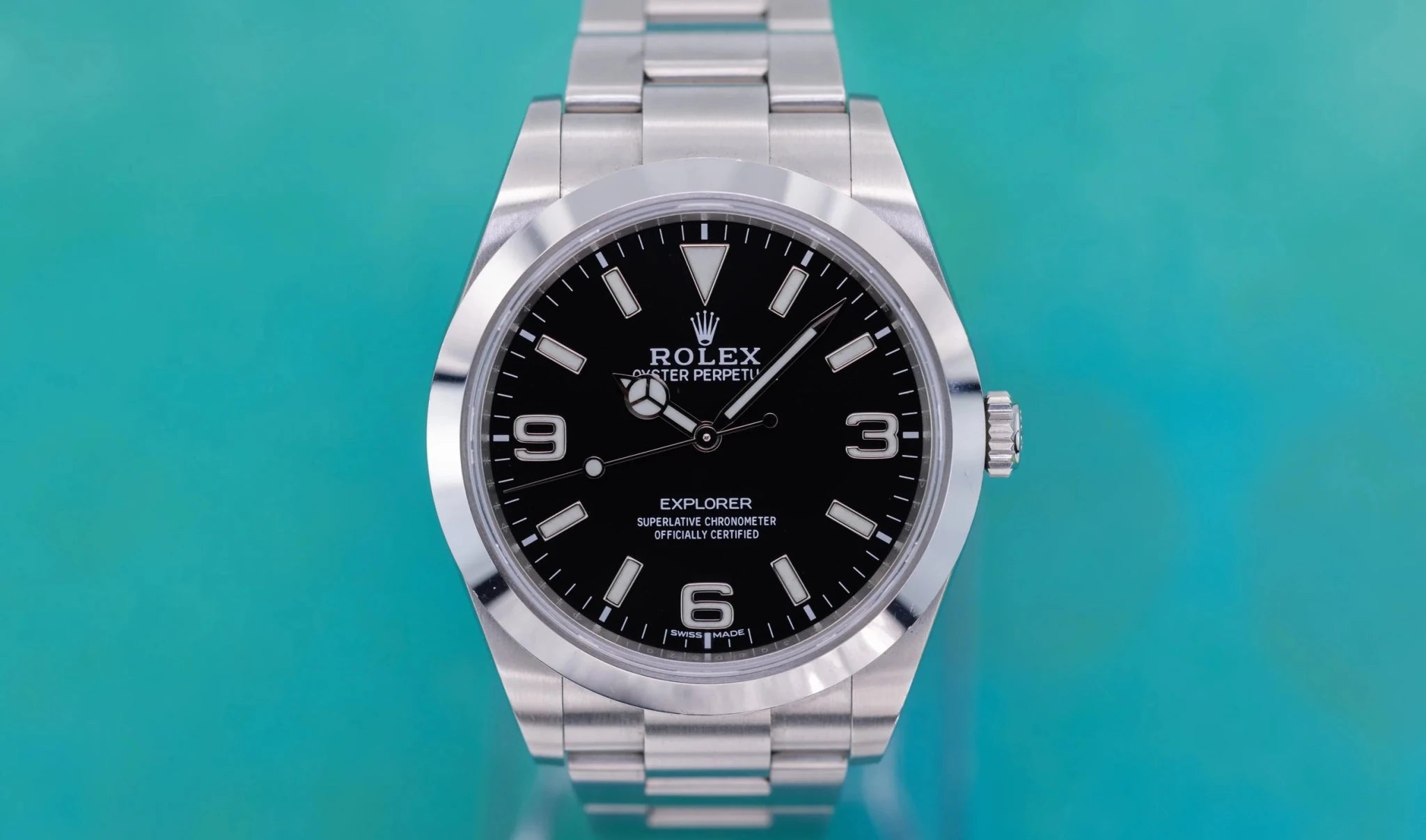 2019 Rolex Explorer I Ref. 214270 | MK2 Dial | Box and Papers - Sierra Time Co