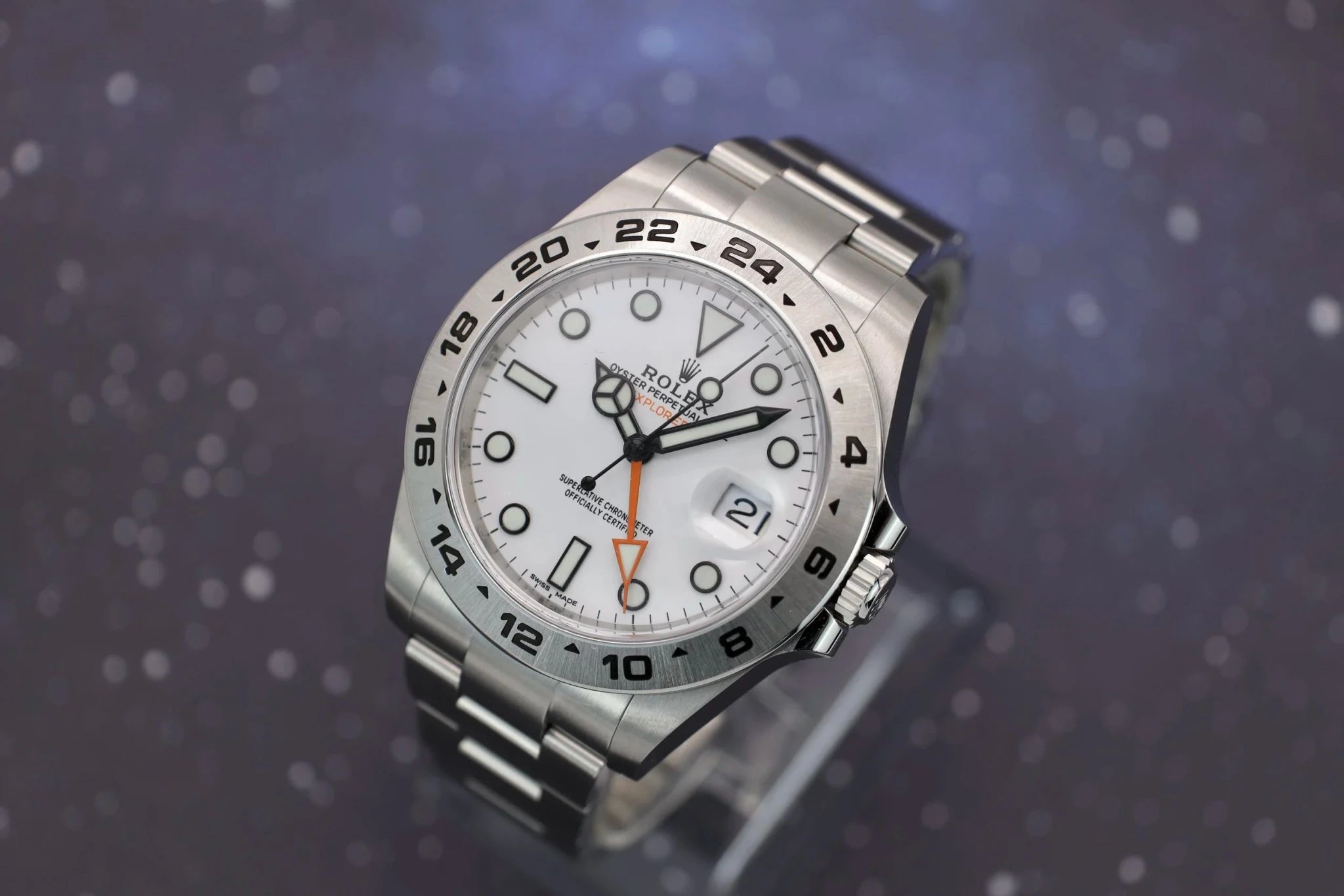 2019 Rolex Explorer II Ref. 216570 Polar | Full Set - Sierra Time Co