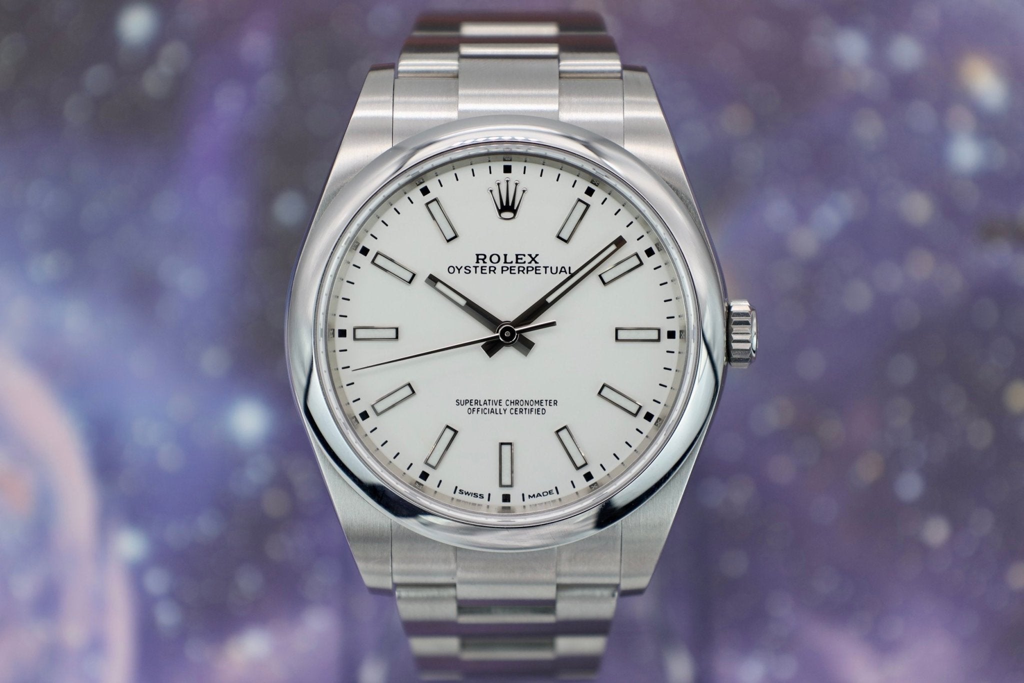 2019 Rolex Oyster Perpetual Ref. 114300 | Box and Papers - Sierra Time Co