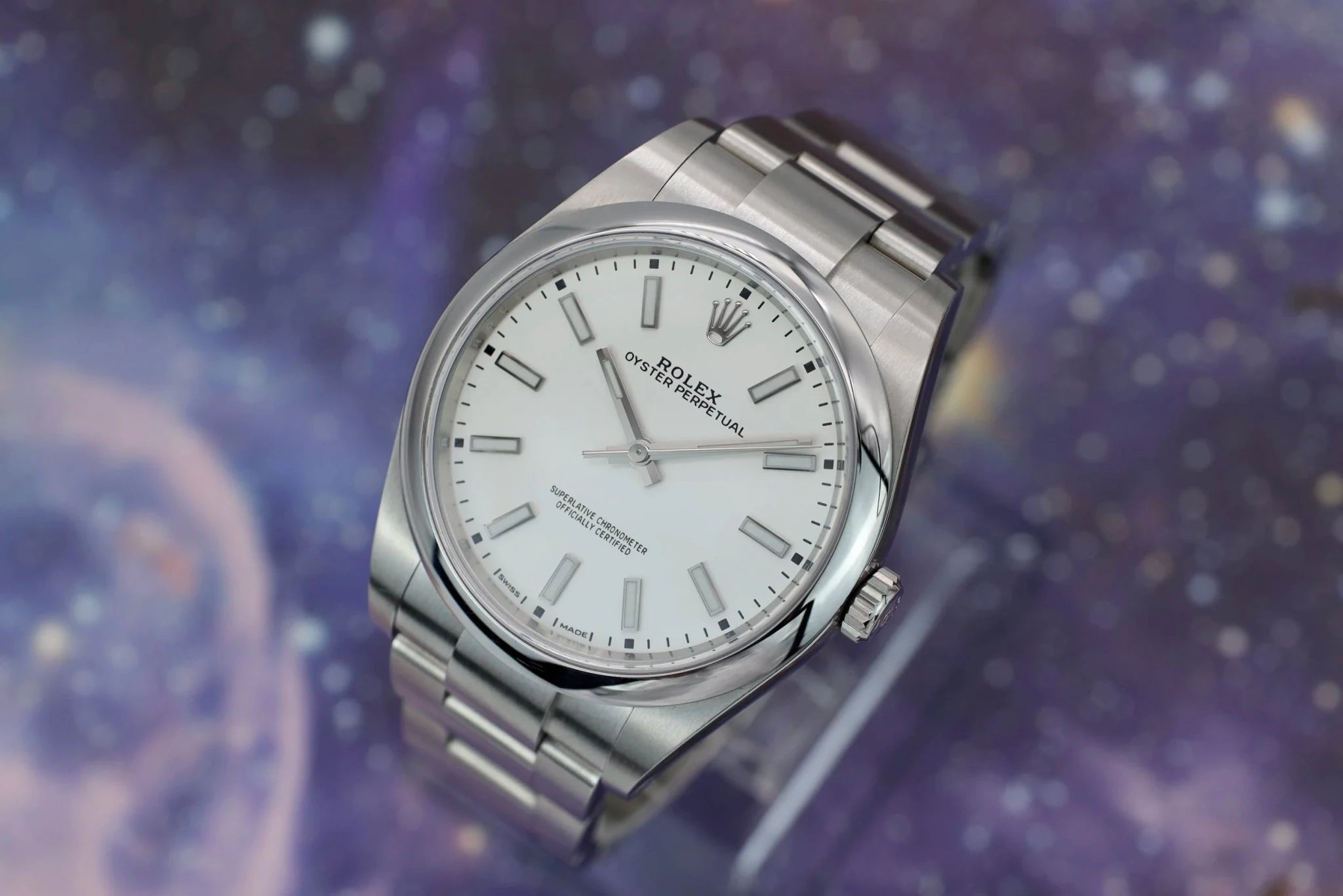 2019 Rolex Oyster Perpetual Ref. 114300 | Box and Papers - Sierra Time Co
