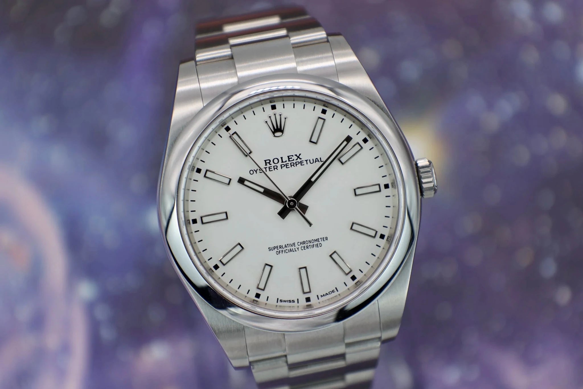 2019 Rolex Oyster Perpetual Ref. 114300 | Box and Papers - Sierra Time Co