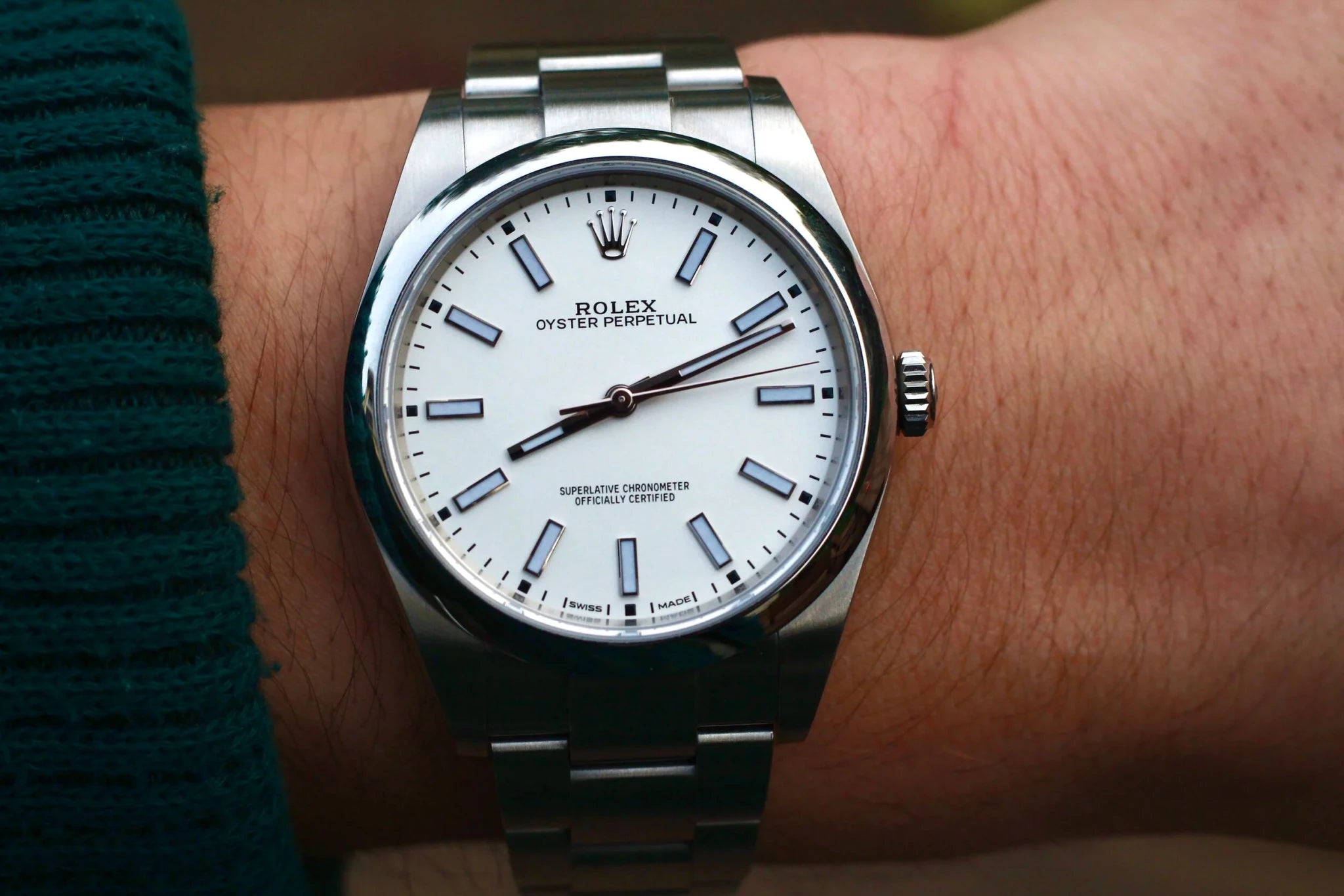 2019 Rolex Oyster Perpetual Ref. 114300 | Full Set - Sierra Time Co