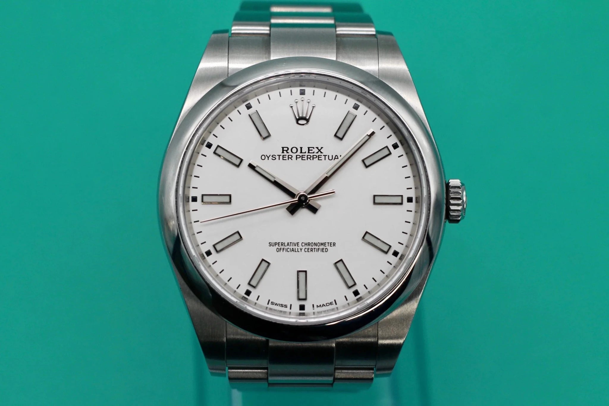2019 Rolex Oyster Perpetual Ref. 114300 | Full Set - Sierra Time Co