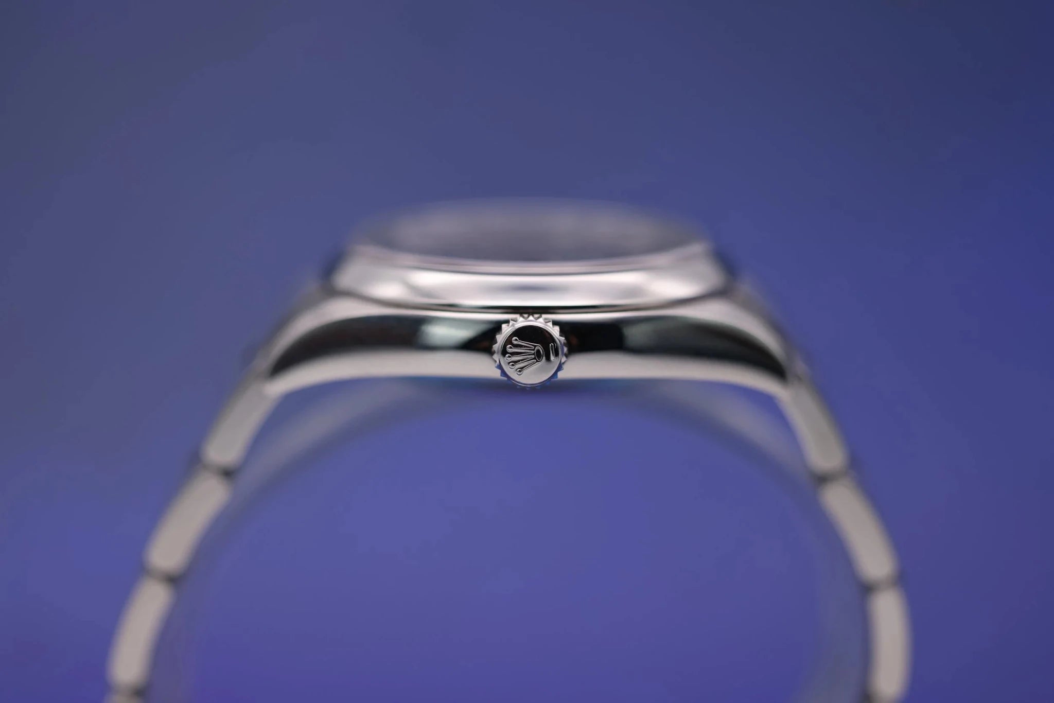 2019 Rolex Oyster Perpetual Ref. 116000 | Blue 3-6-9 Dial | Card - Sierra Time Co