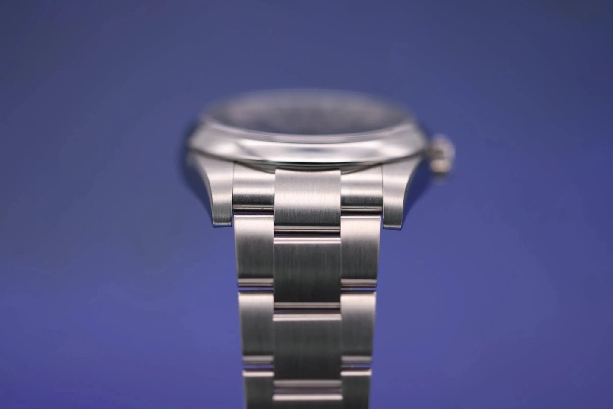 2019 Rolex Oyster Perpetual Ref. 116000 | Blue 3-6-9 Dial | Card - Sierra Time Co