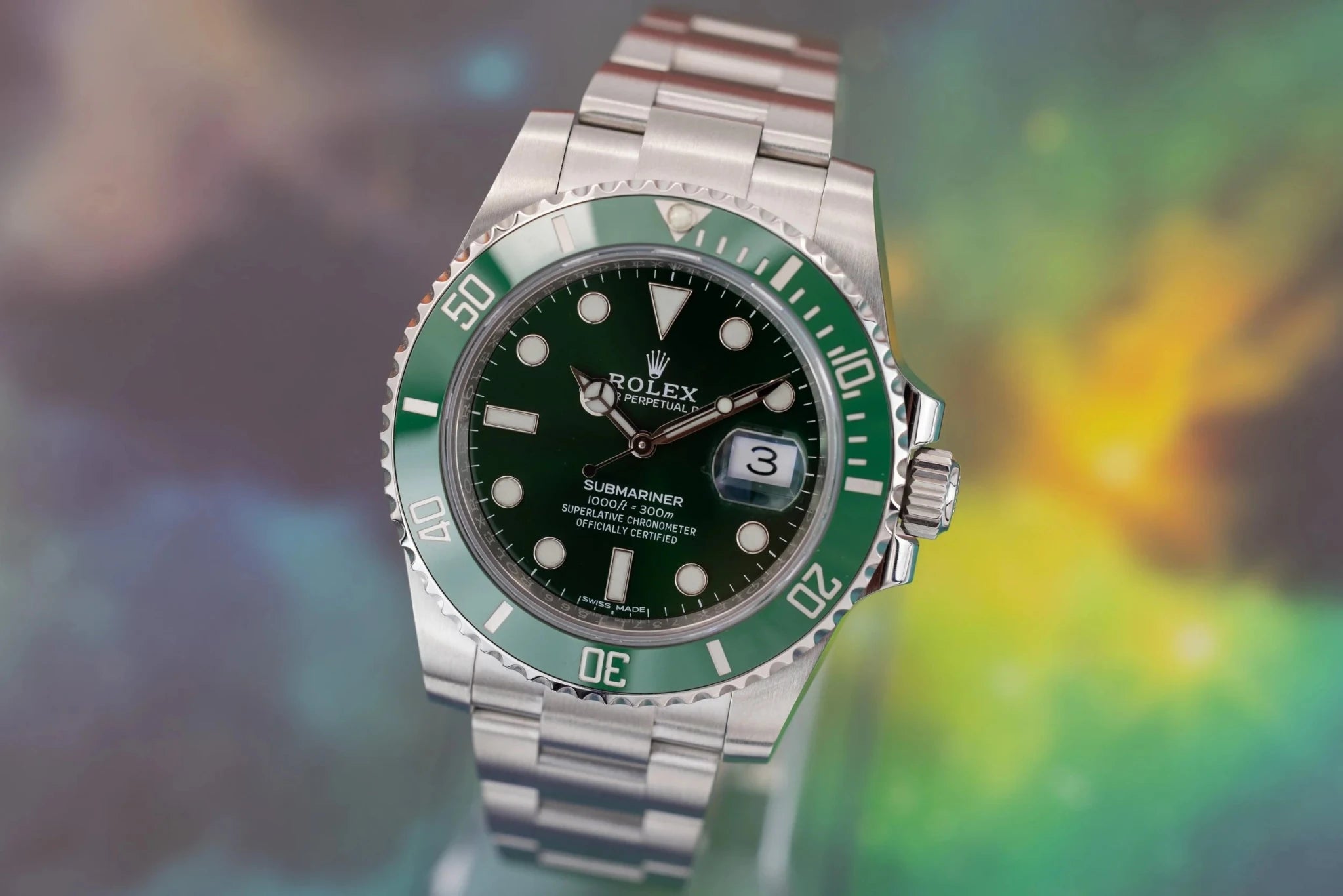 2019 Rolex Submariner Ref. 116610LV Hulk | Box and Papers - Sierra Time Co