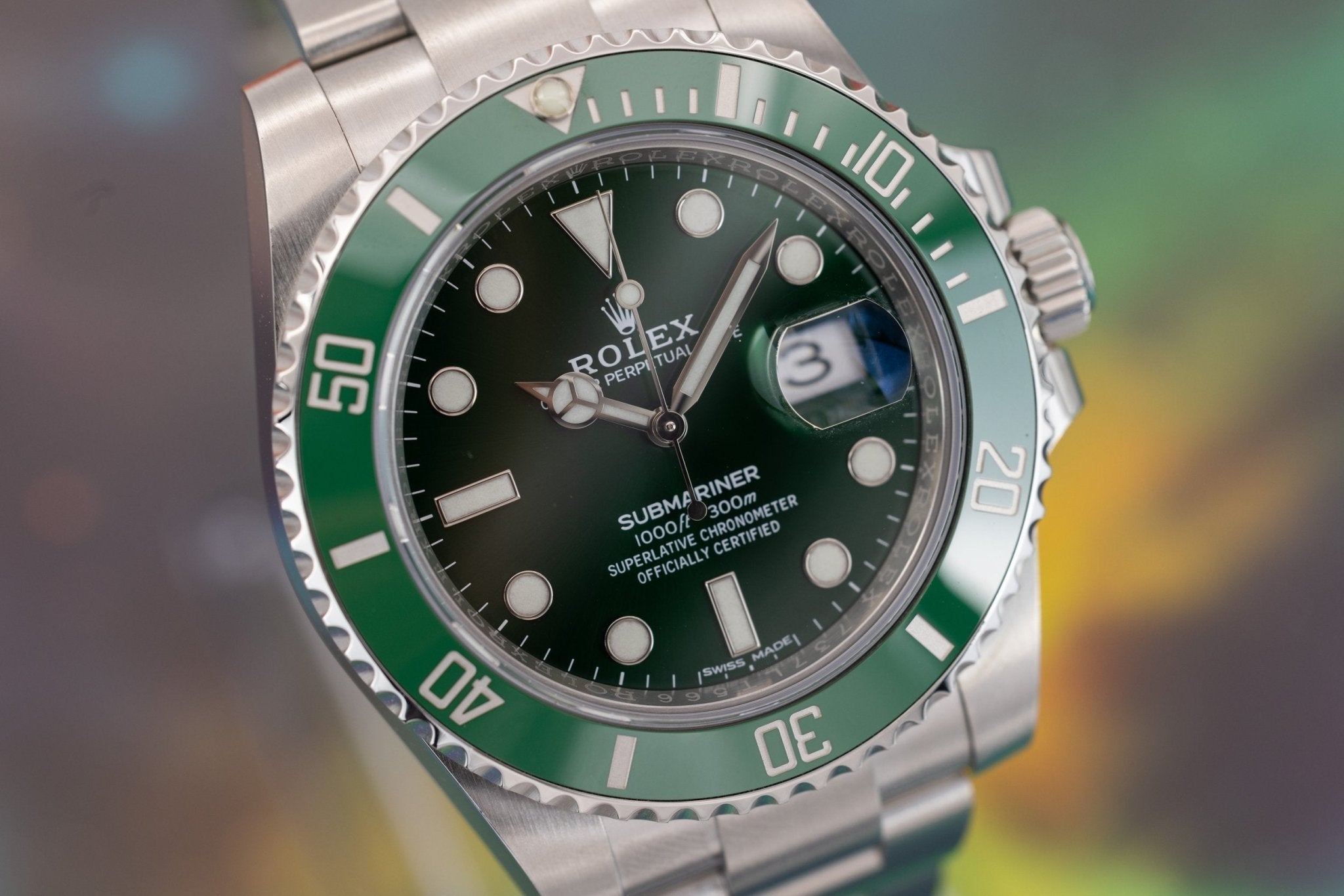 2019 Rolex Submariner Ref. 116610LV Hulk | Box and Papers - Sierra Time Co