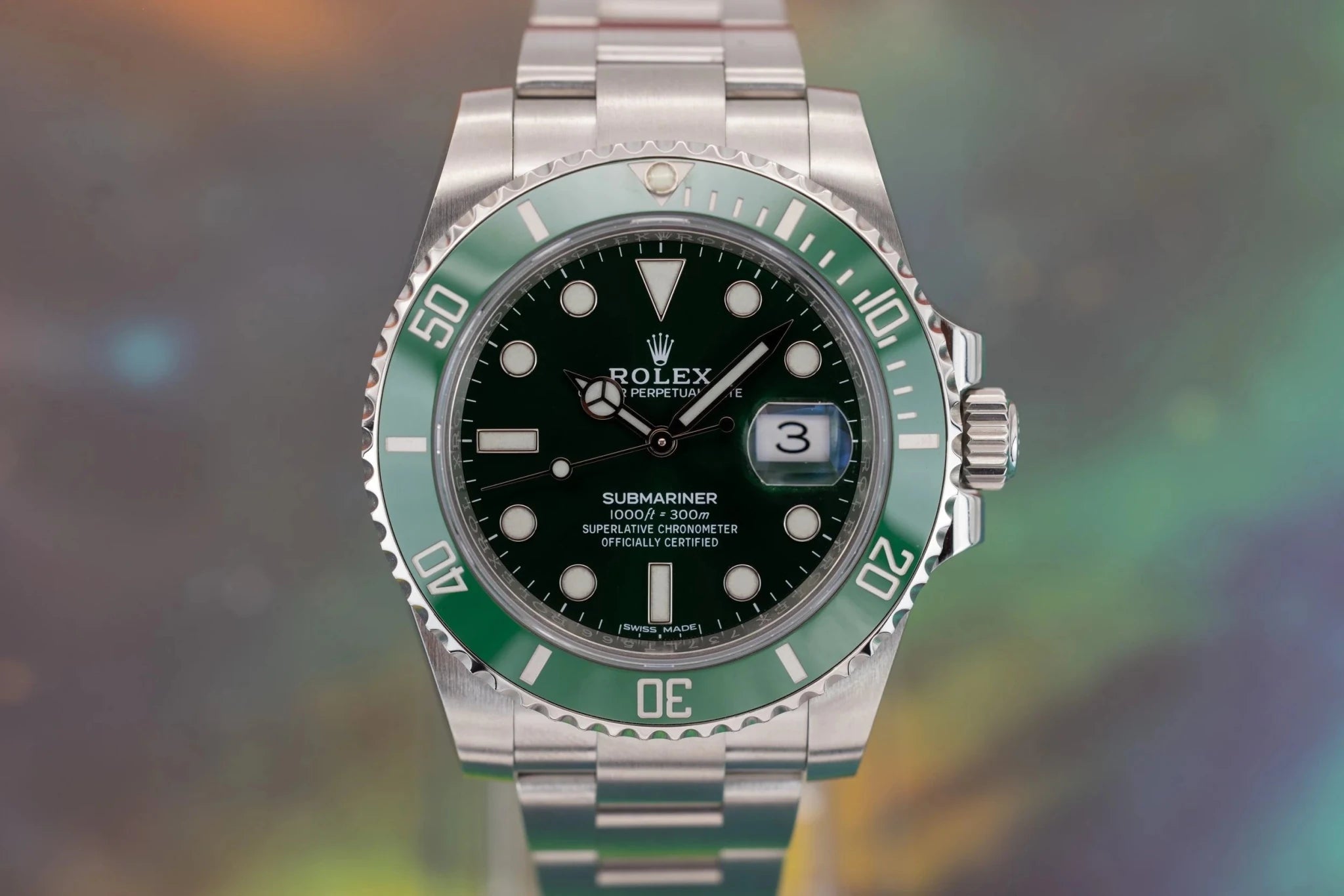 2019 Rolex Submariner Ref. 116610LV Hulk | Box and Papers - Sierra Time Co