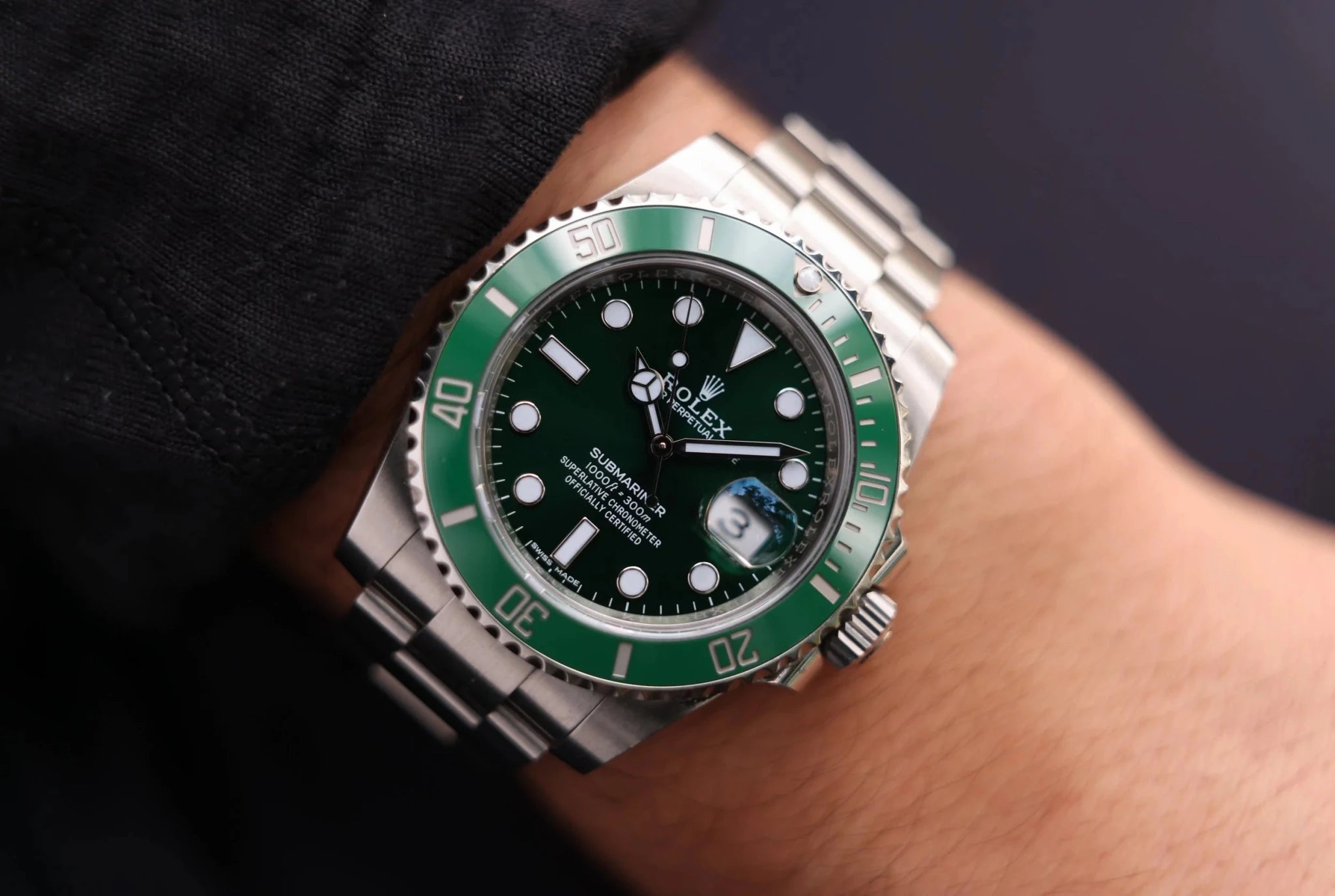 2019 Rolex Submariner Ref. 116610LV | Hulk | Full Set - Sierra Time Co
