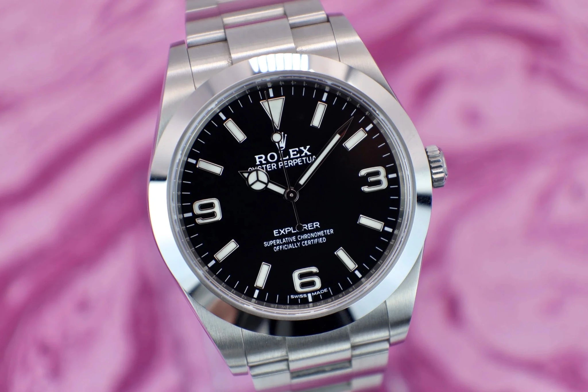 2020 Rolex Explorer I Ref. 214270 | Like New | Full Set - Sierra Time Co