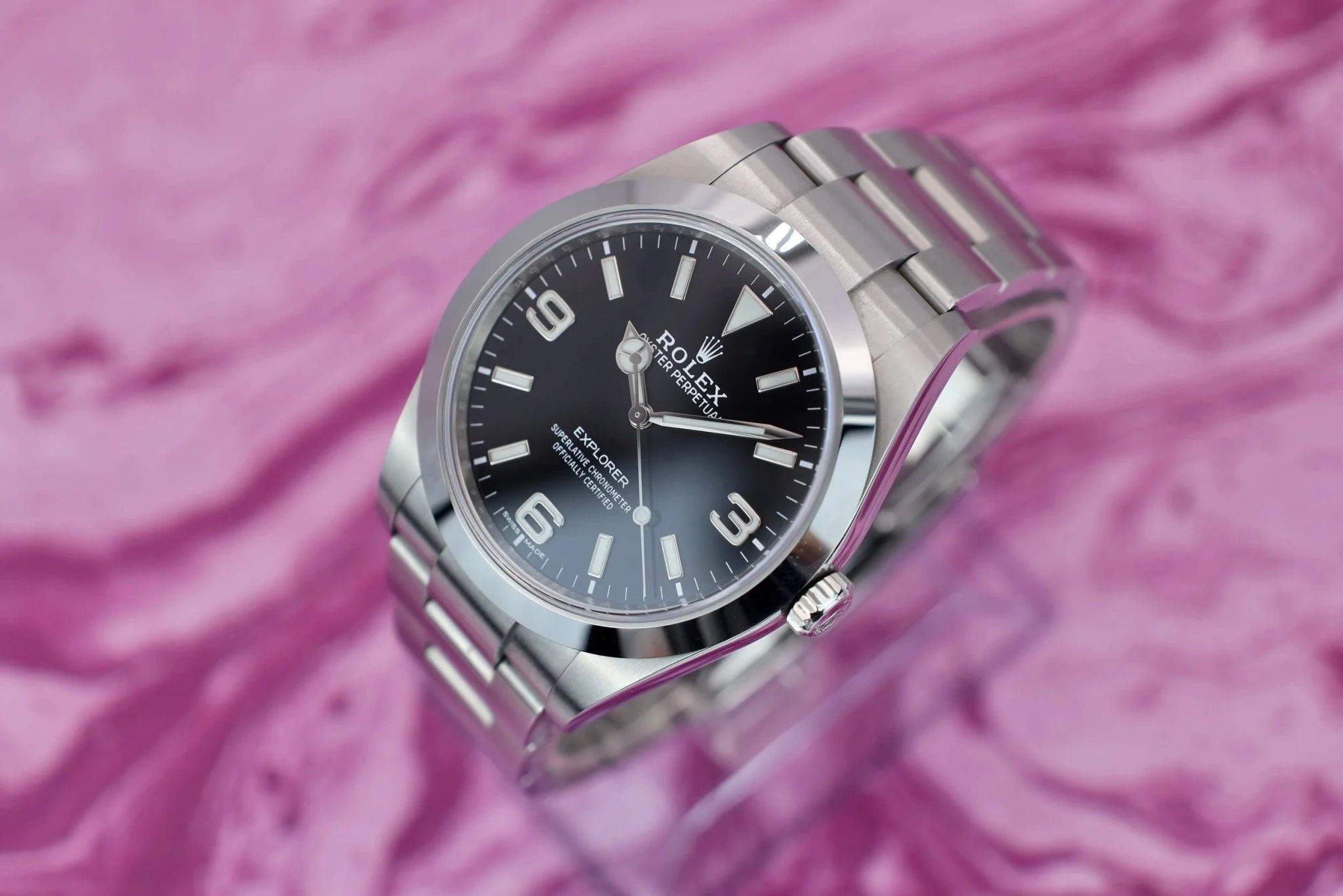 2020 Rolex Explorer I Ref. 214270 | Like New | Full Set - Sierra Time Co
