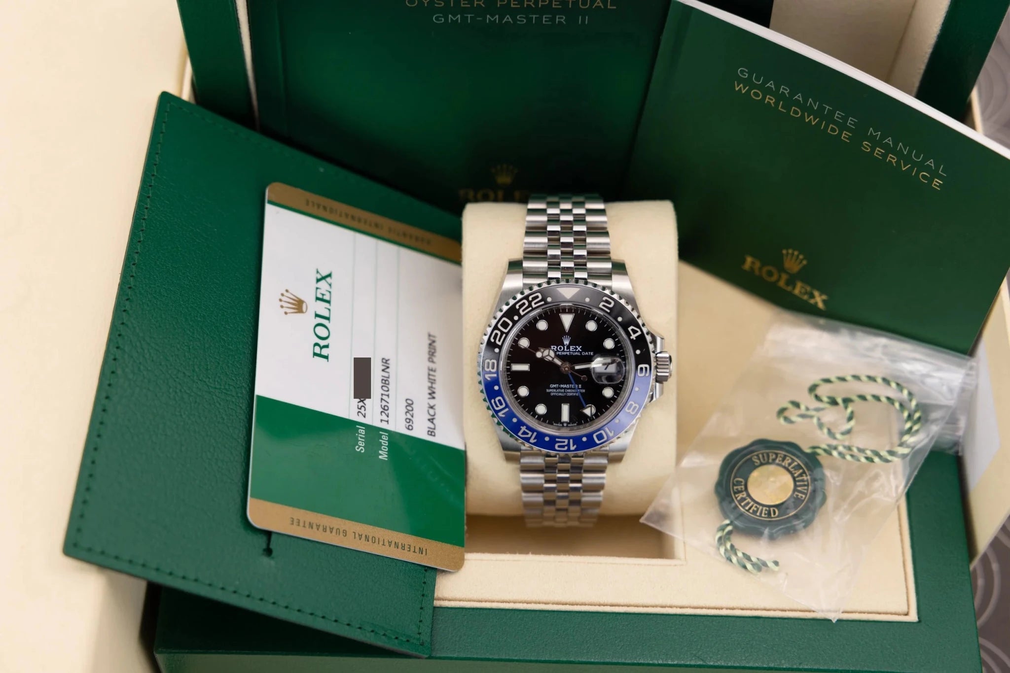 2020 Rolex GMT Master II Ref. 126710BLNR | Batgirl | Box and Papers - Sierra Time Co