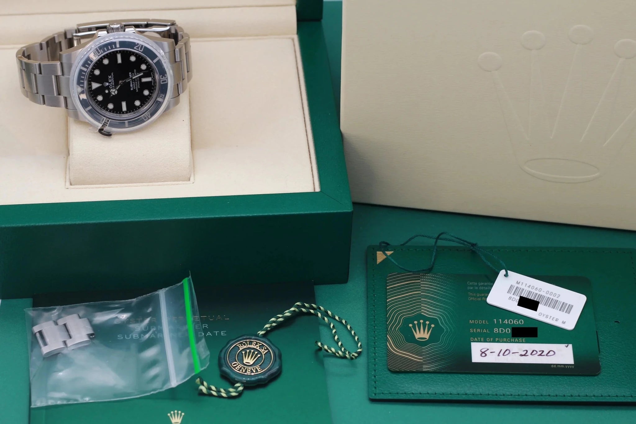 2020 Rolex Submariner Ref. 114060 | Full Set - Sierra Time Co