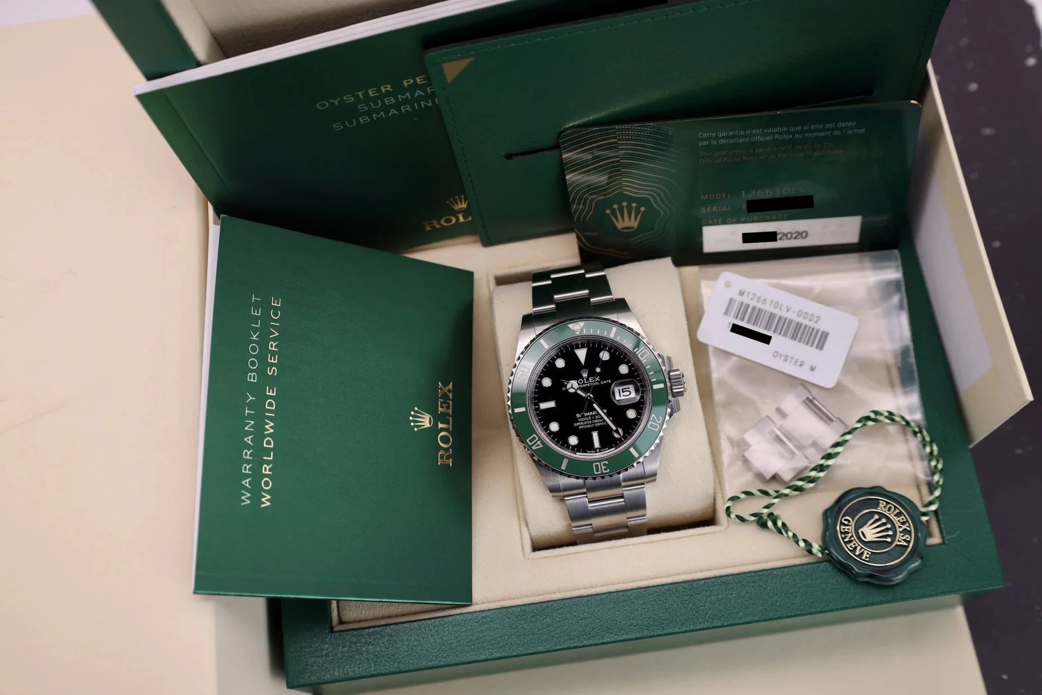 2020 Rolex Submariner Ref. 126610LV | Starbucks | Full Set - Sierra Time Co
