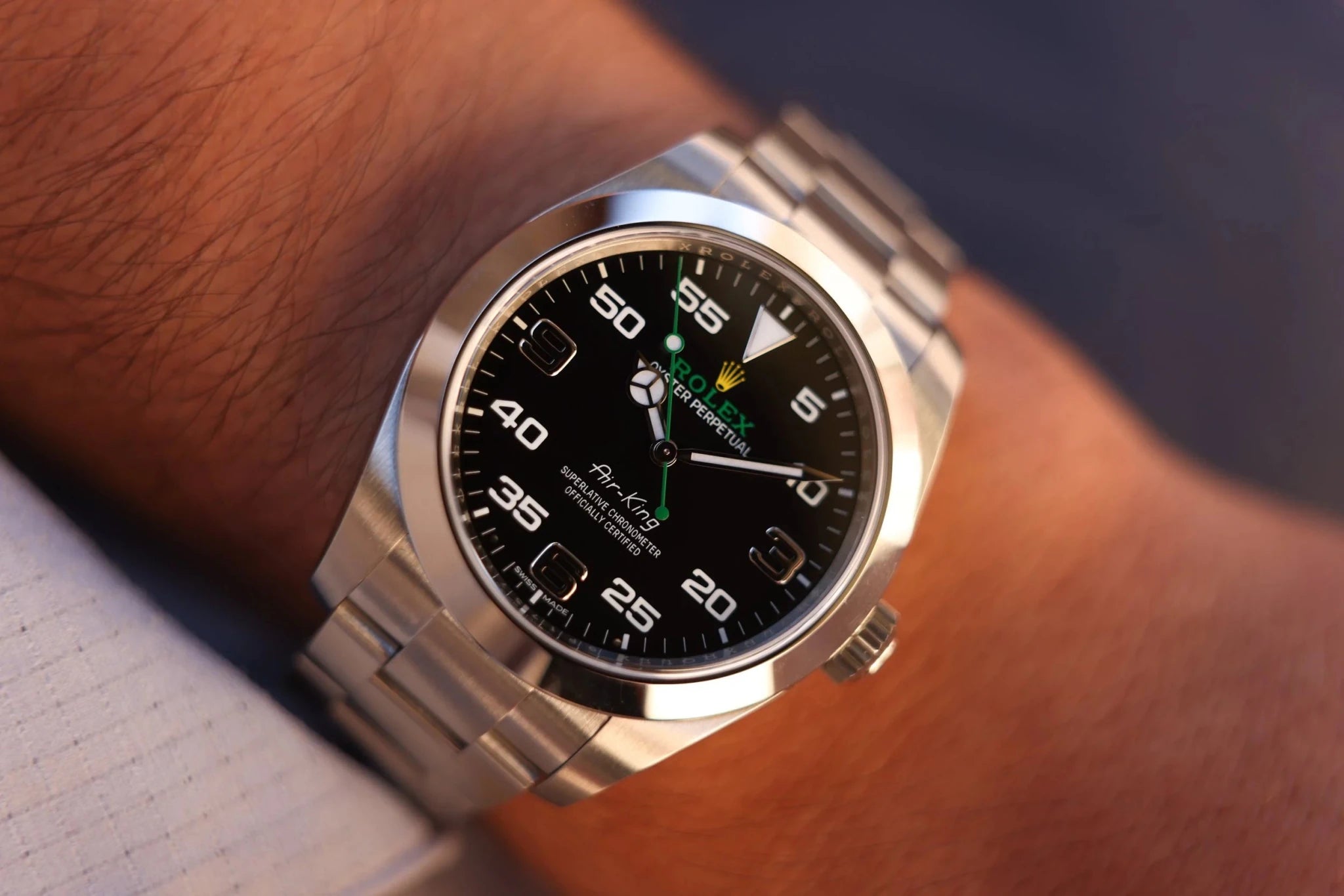 2021 Rolex Air-King Ref. 116900 | Box and Papers - Sierra Time Co