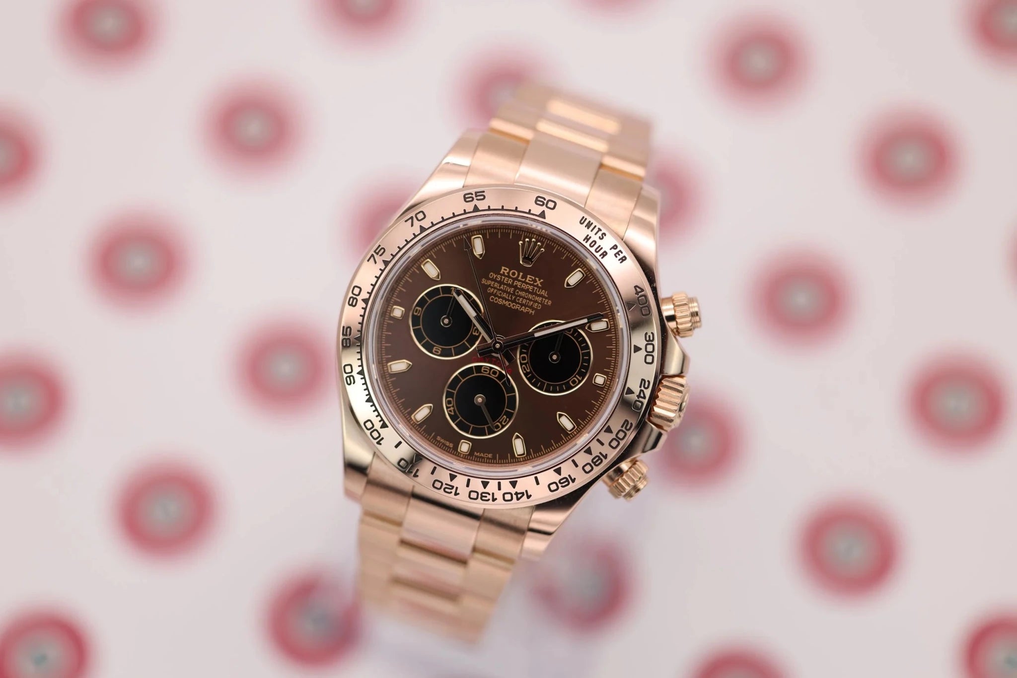 2021 Rolex Daytona Ref. 116505 | 18K Rose Gold | Chocolate Dial | Box and Papers - Sierra Time Co