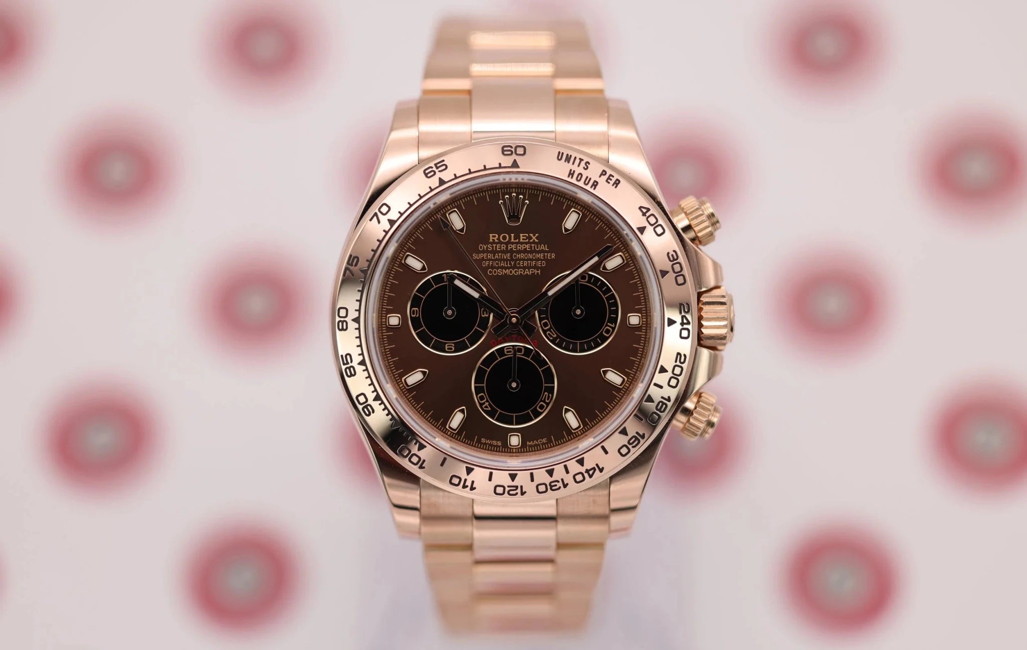 2021 Rolex Daytona Ref. 116505 | 18K Rose Gold | Chocolate Dial | Box and Papers - Sierra Time Co