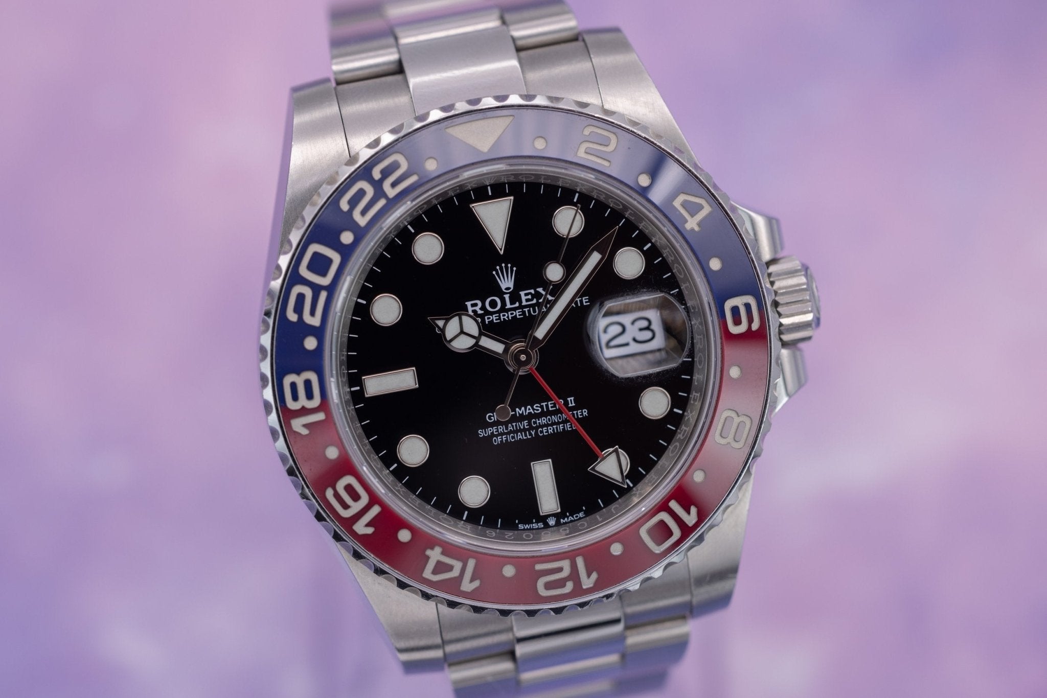 2021 Rolex GMT Master II Ref. 126710 Pepsi | Box and Papers - Sierra Time Co