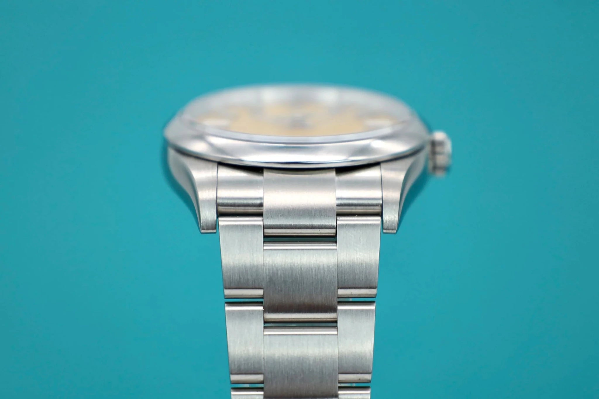 2021 Rolex Oyster Perpetual Ref. 126000 | Yellow Dial | Full Set - Sierra Time Co
